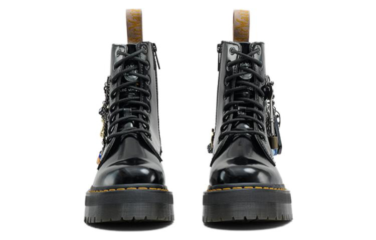 (WMNS) Dr.Martens x MARC JACOBS Charm Jadon Boots 'Black' 2S3FBO001F03 - 4