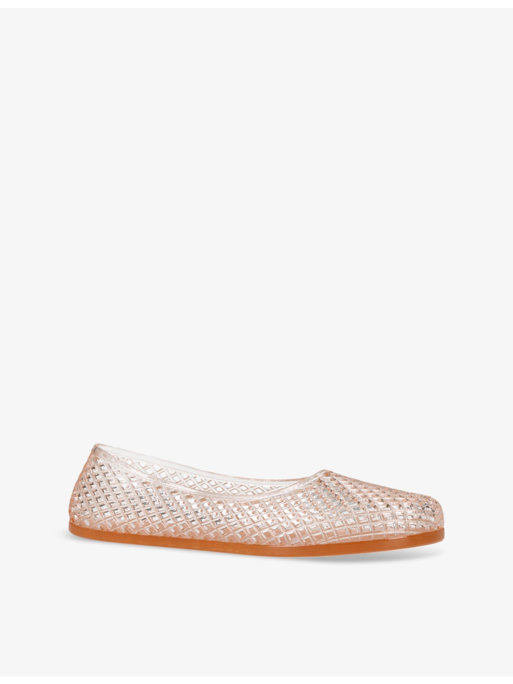 Iro mesh-textured PVC flats - 3