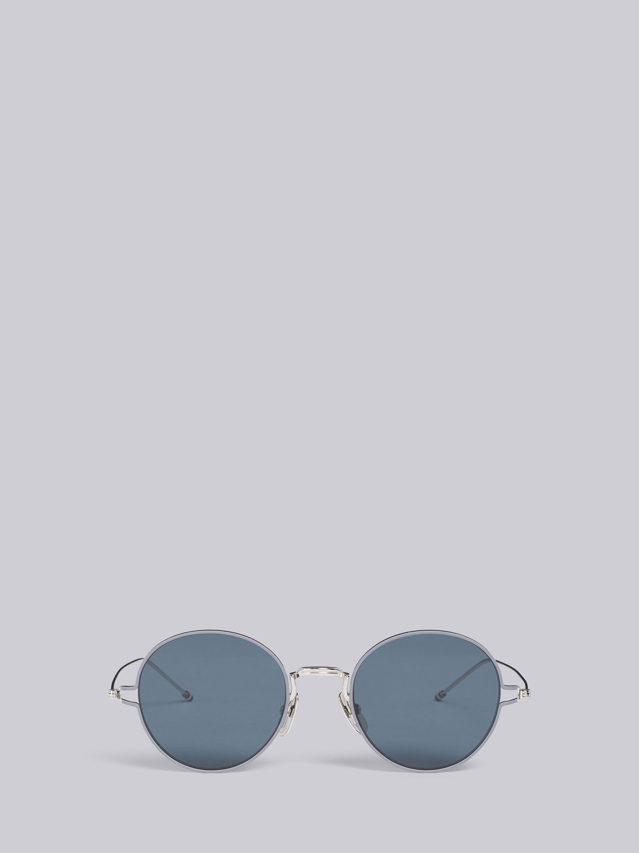 TB915 - Silver Round Eye Sunglasses - 1