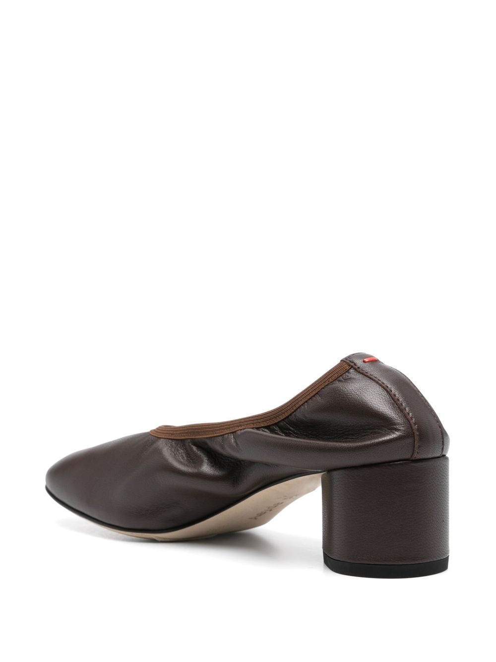 45mm leather pumps - 3
