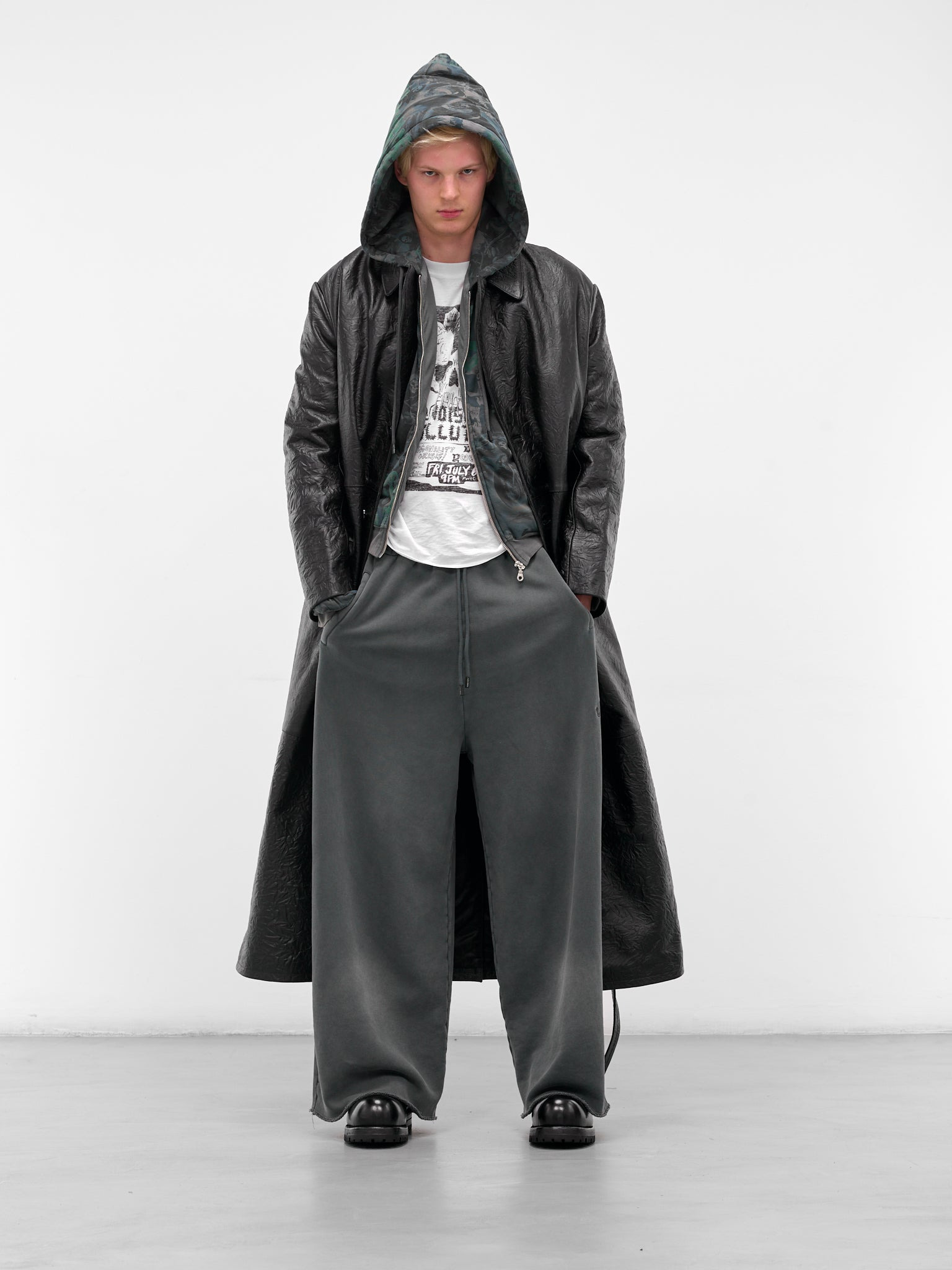 Gray Raw Cut Bontan Sweatpants - 6