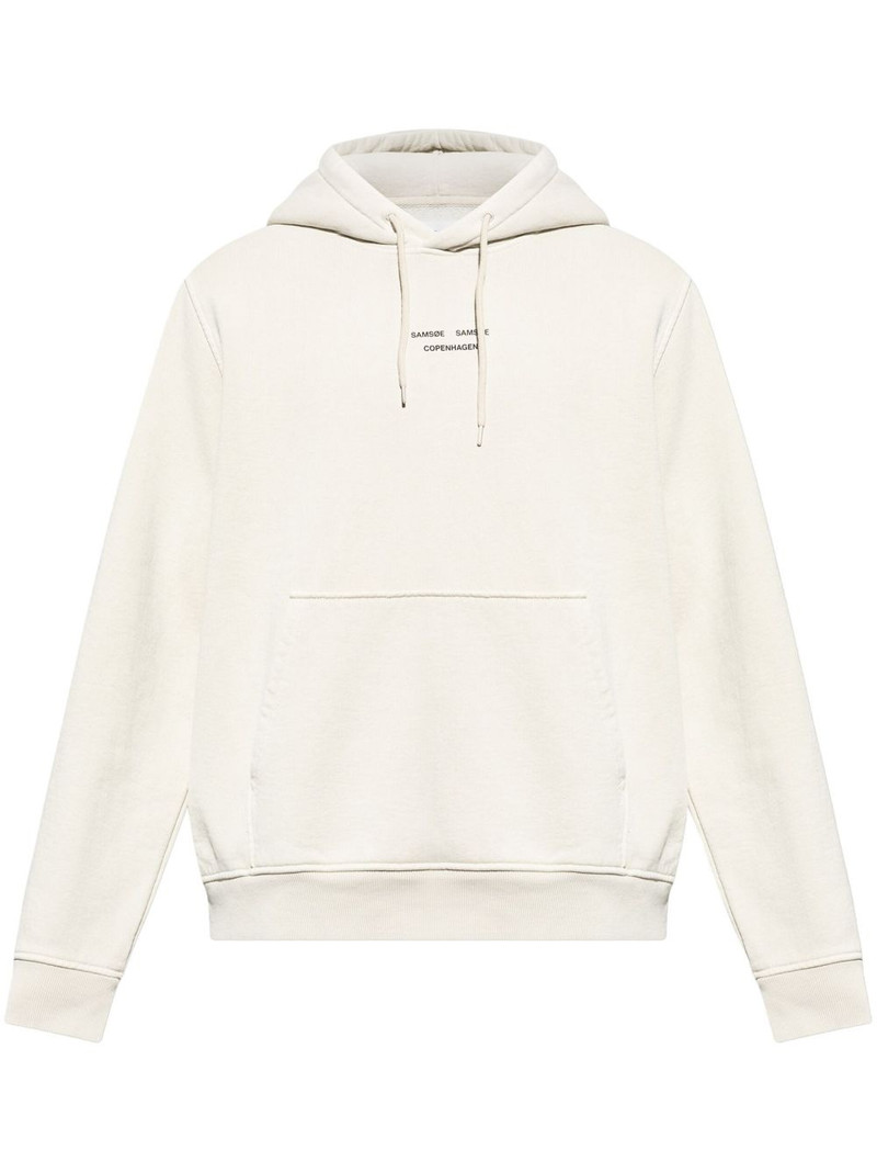 logo-print hoodie 1