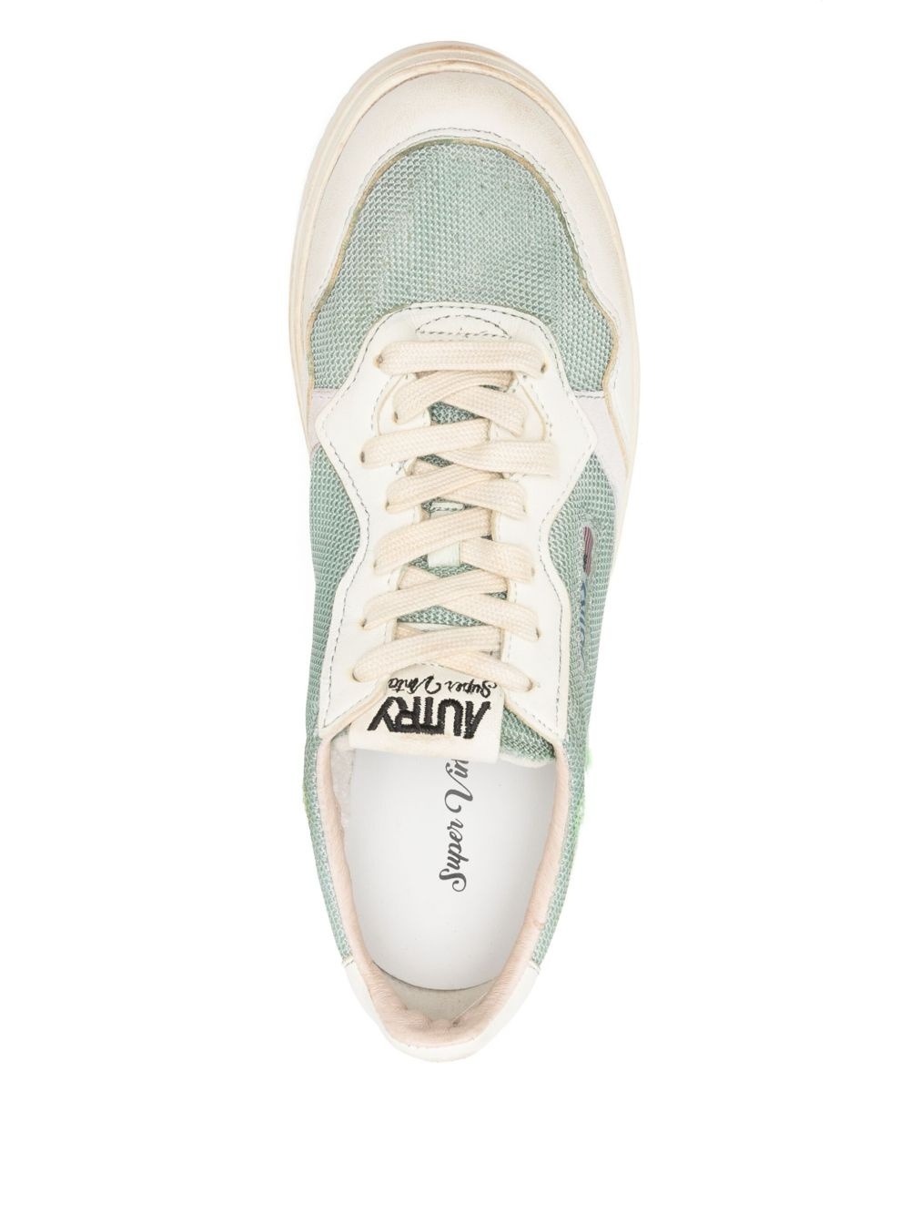 leather sneakers - 4