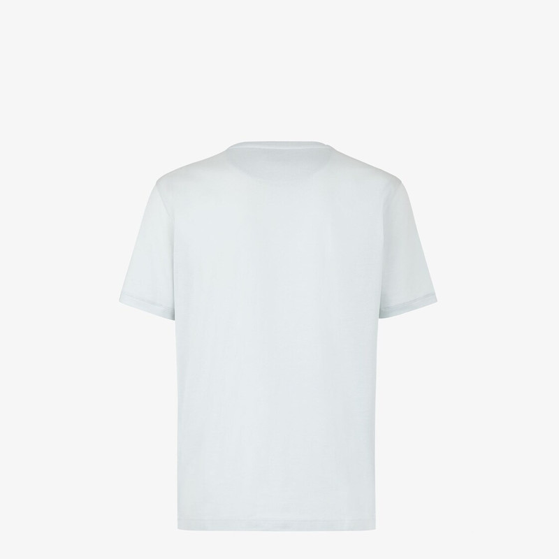 FENDI Light blue jersey T-shirt outlook