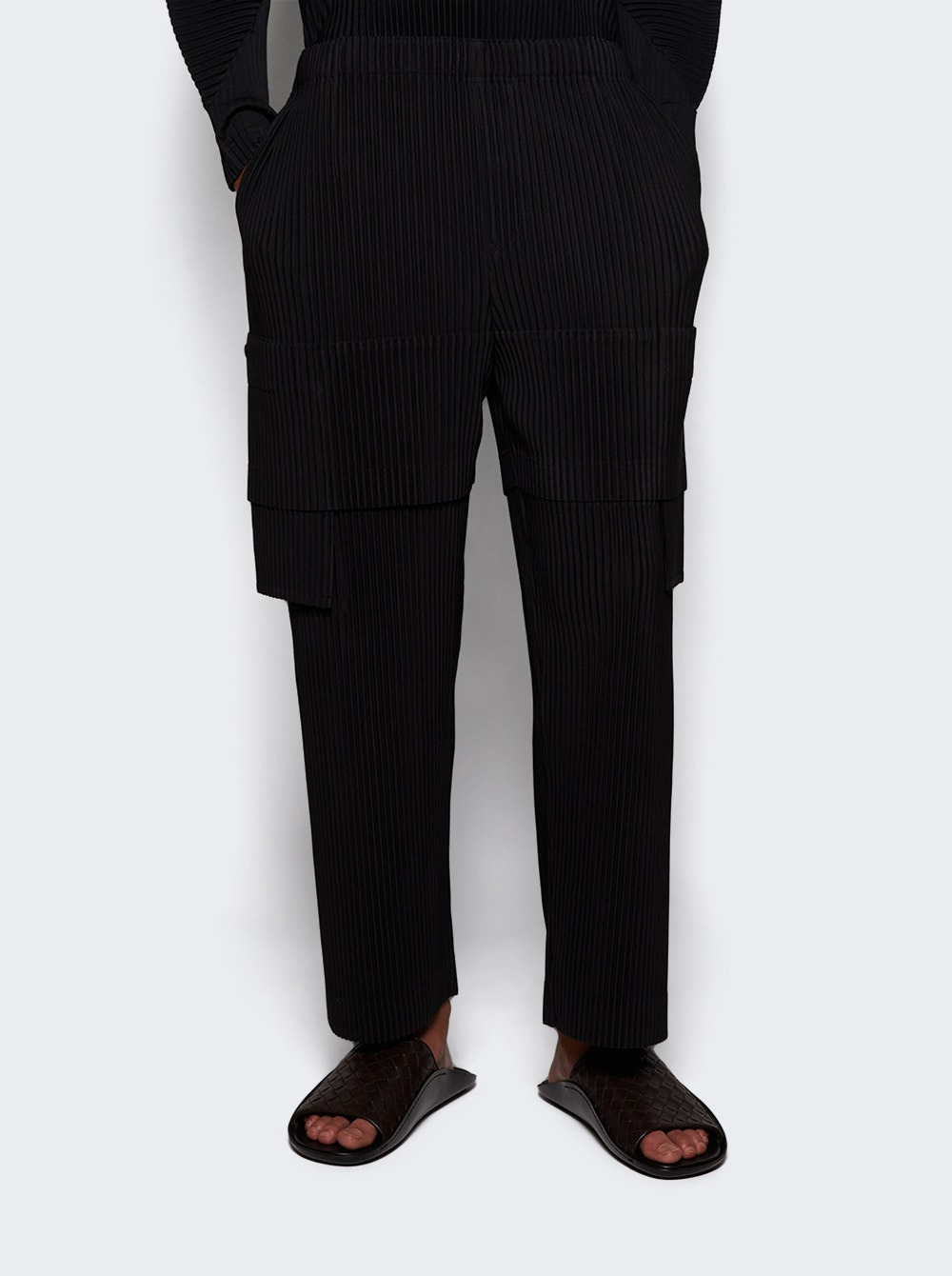 Multi-pocket Pants Coke Gray - 2