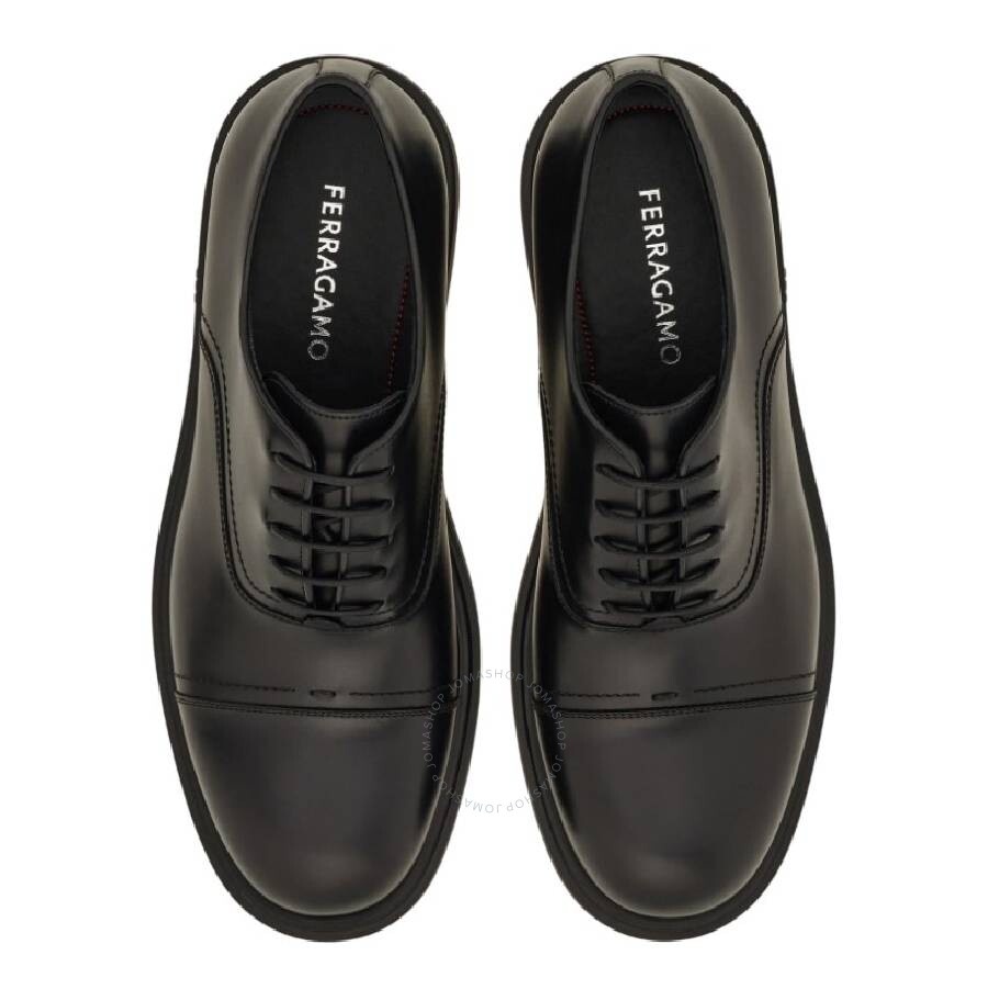 Ferragamo Leather Toe Cap Camden Oxfords - 2