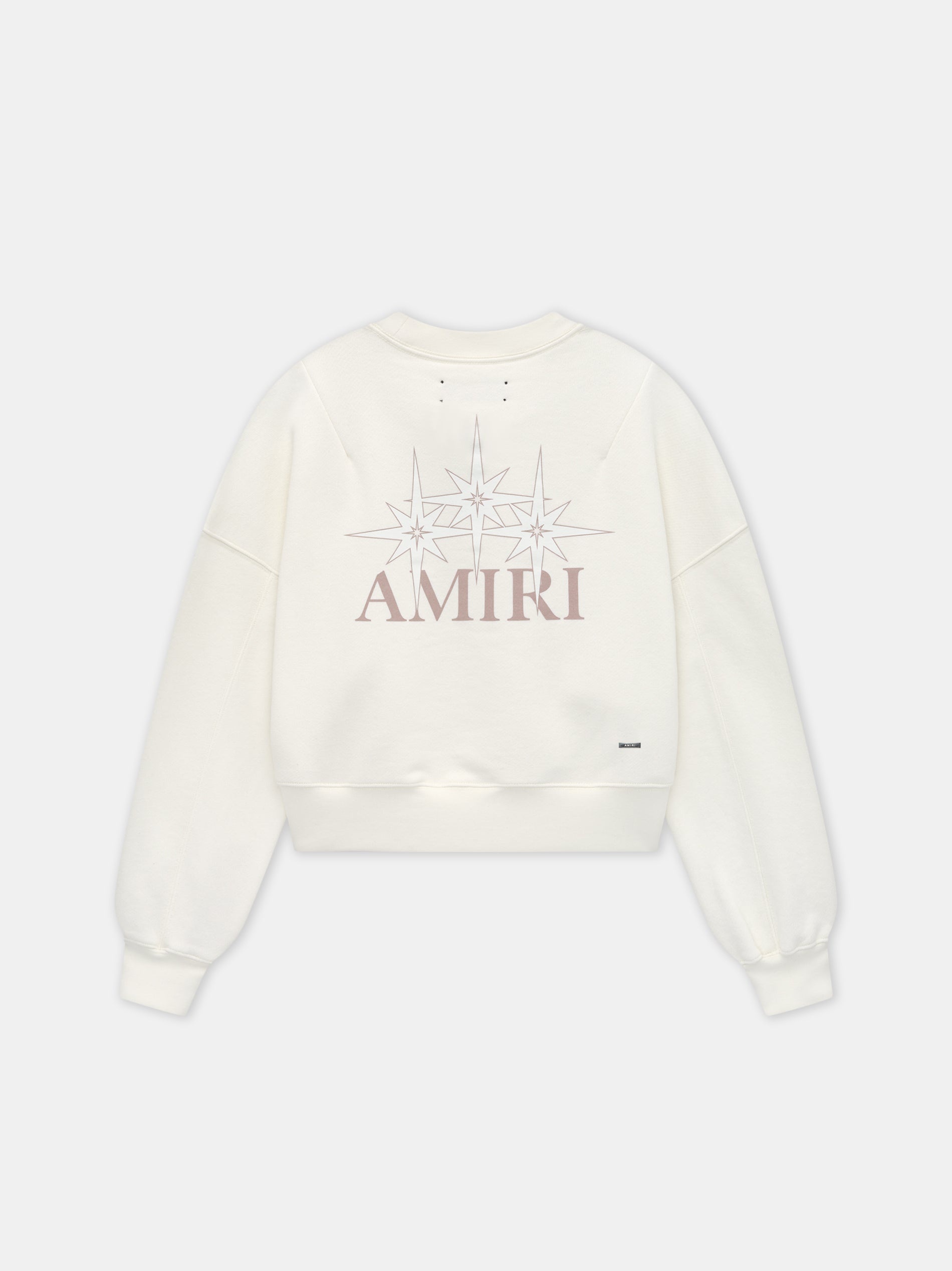 WOMEN'S AMIRI STARBURST CROPPED CREW - 2