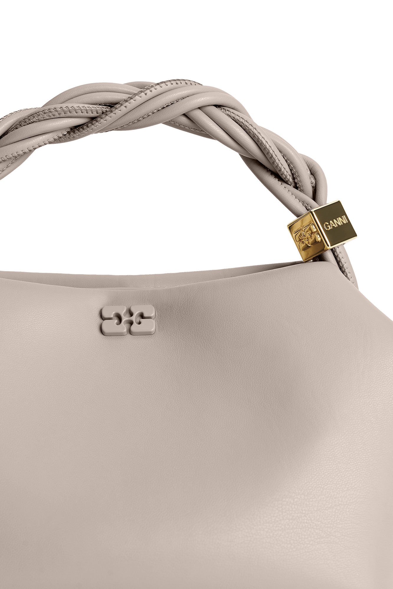 LIGHT GREY SMALL GANNI BOU BAG - 5