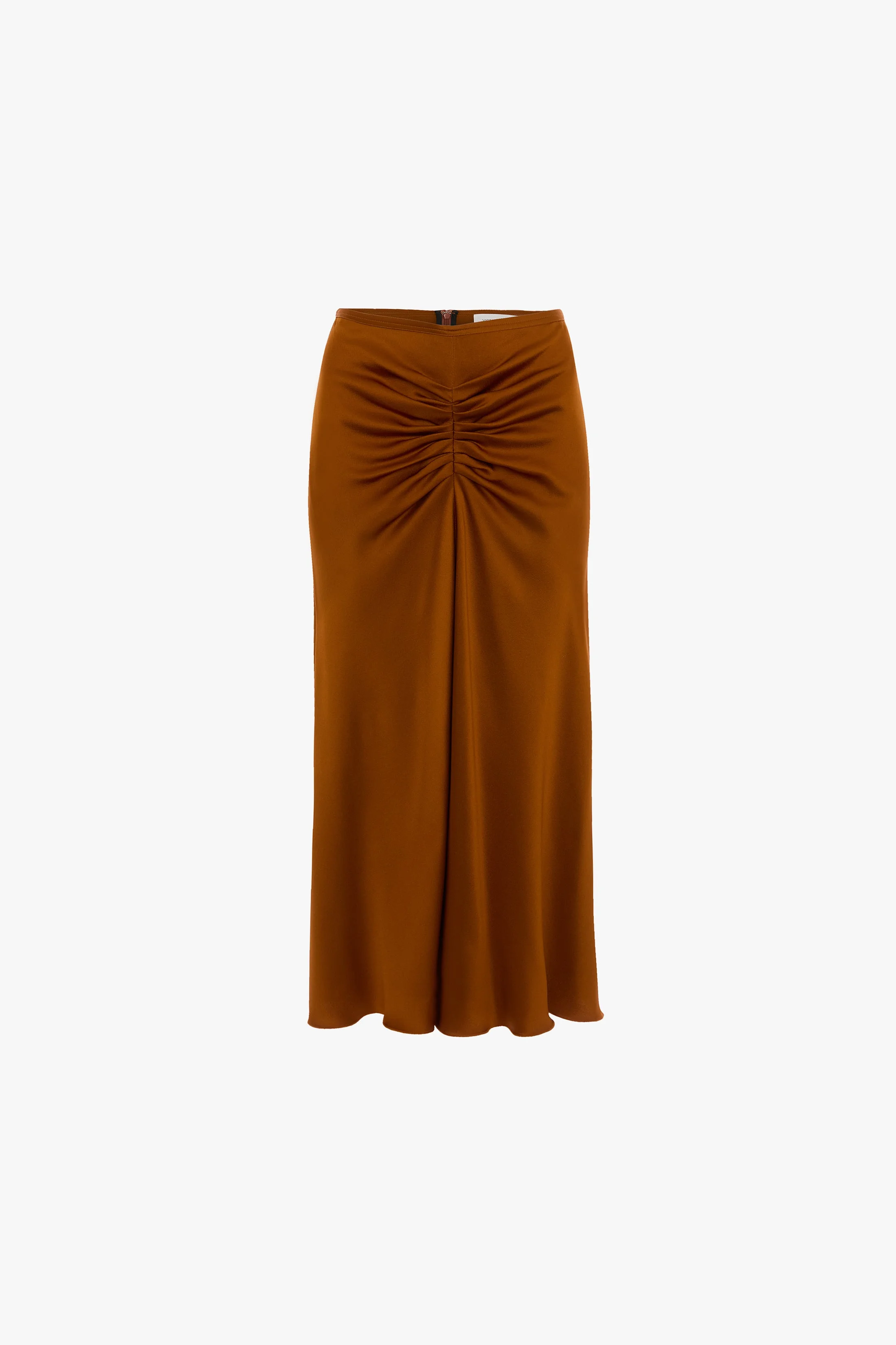 Bela Midi Skirt In Bronze - 1