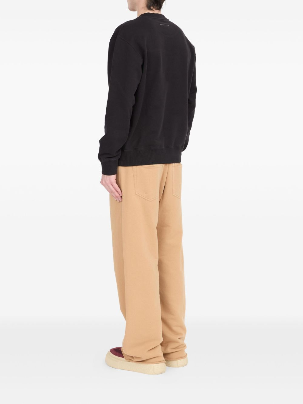 appliqué logo sweatshirt - 4