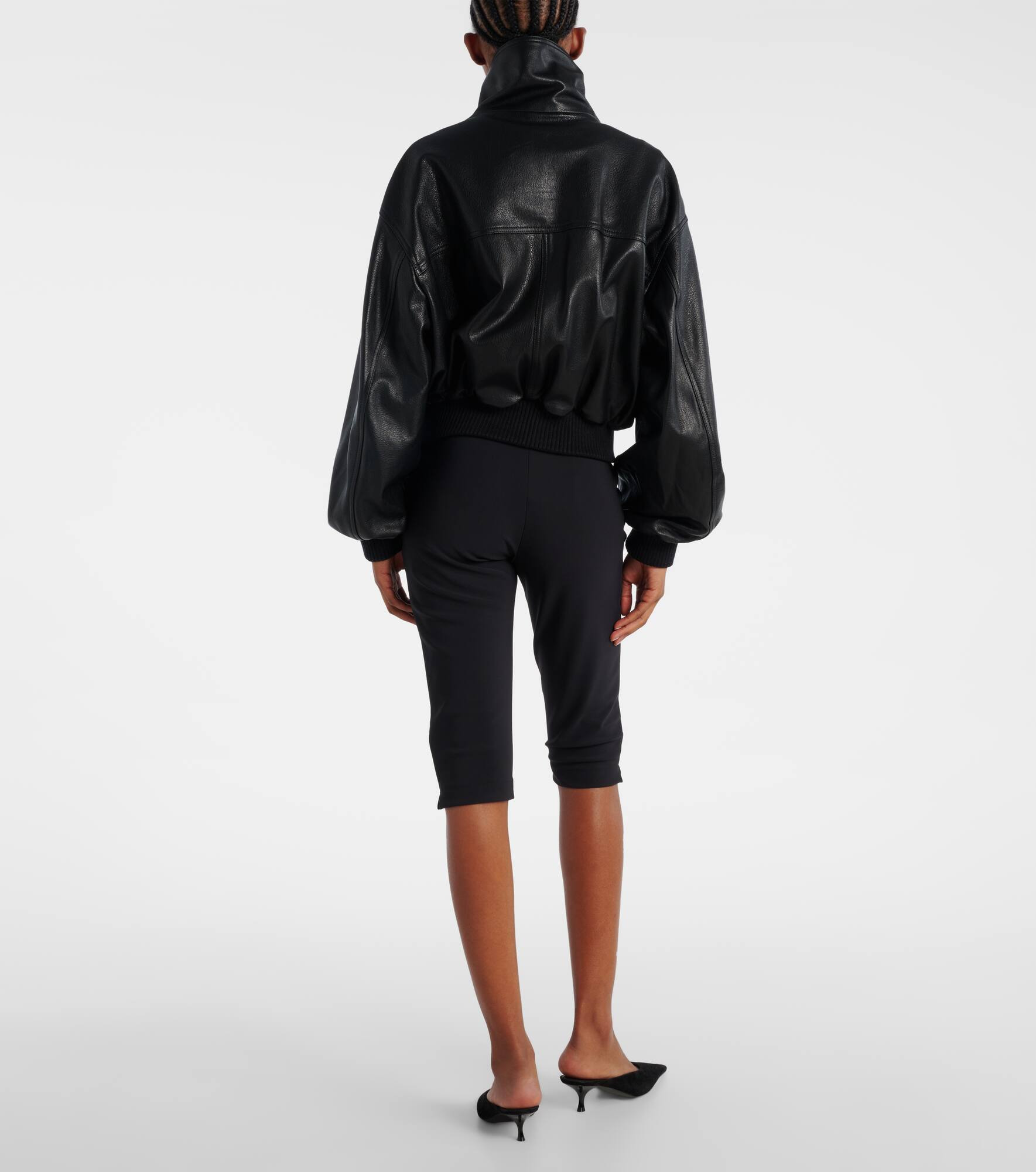 Briar leather bomber jacket - 3