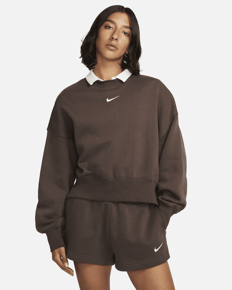 Nike Sportswear Phoenix Fleece Women's Over-Oversized Crew-Neck Sweatshirt 1