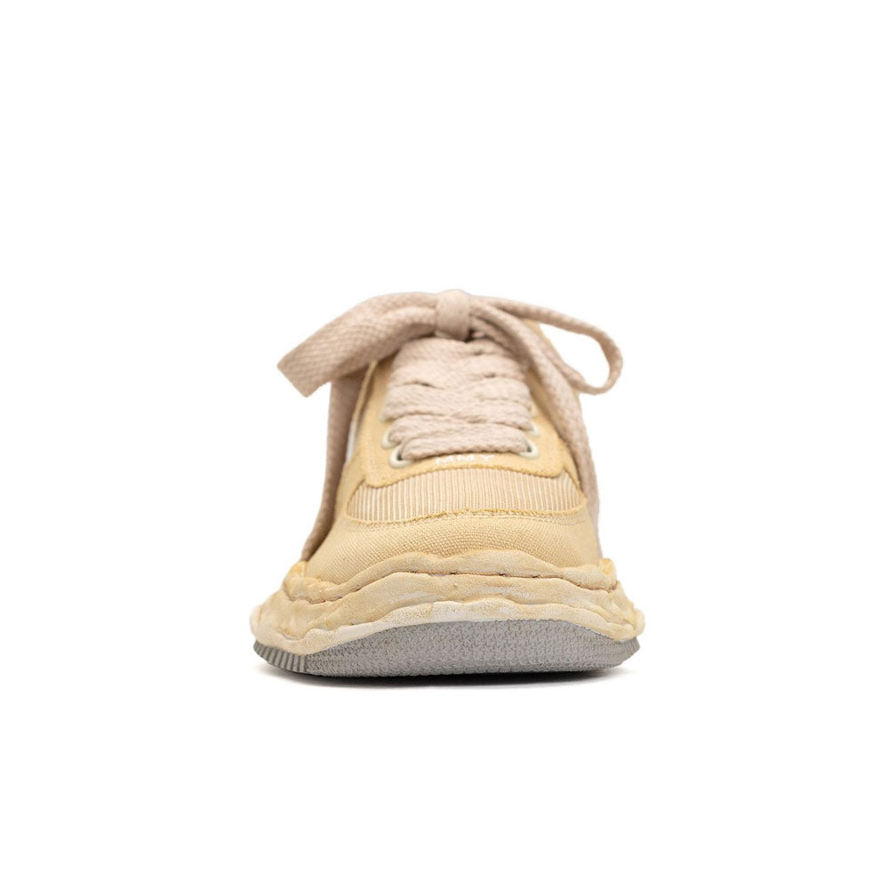 Maison MIHARA YASUHIRO | WAYNE OG Sole OD Canvas & Mesh Low-Top Sneaker 'White' - 4