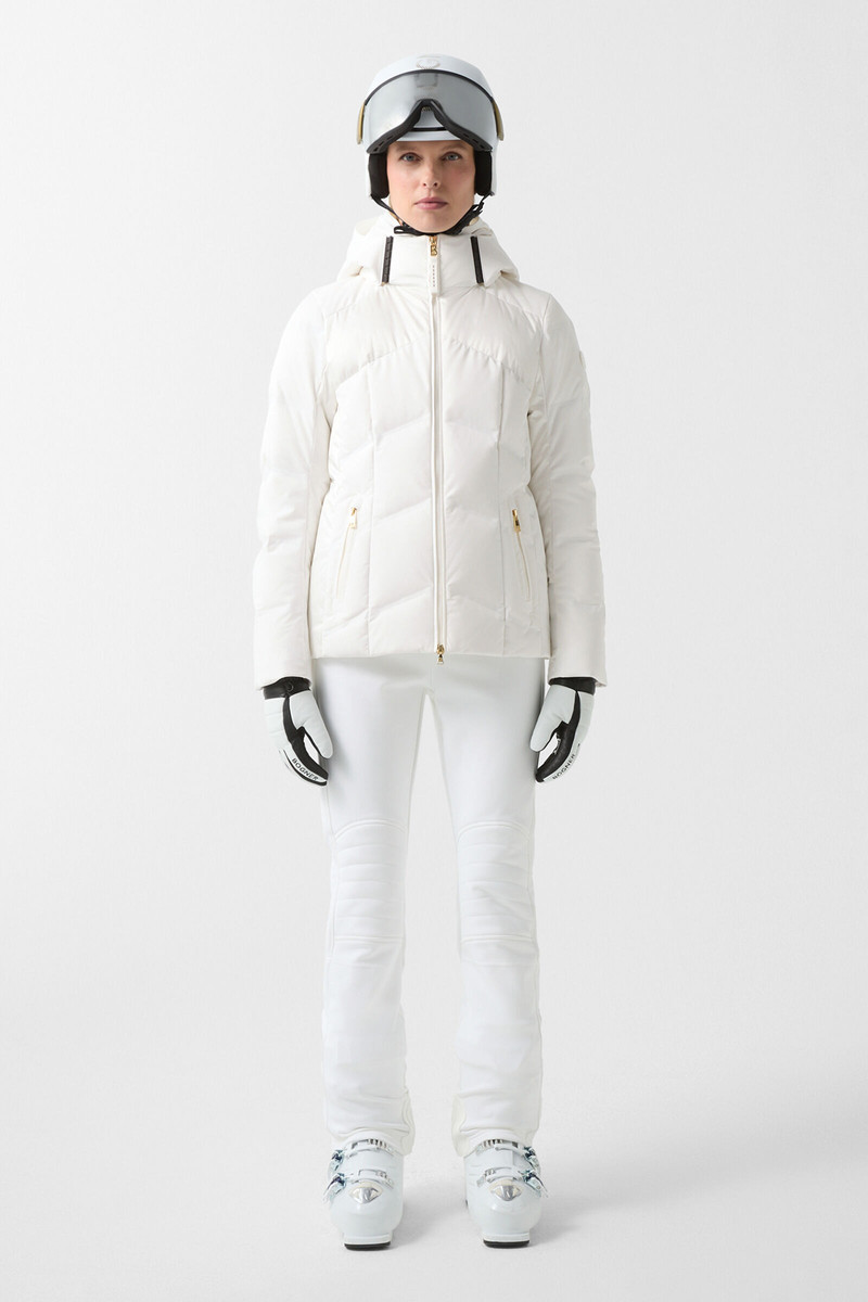 BOGNER Delin down ski jacket in White outlook