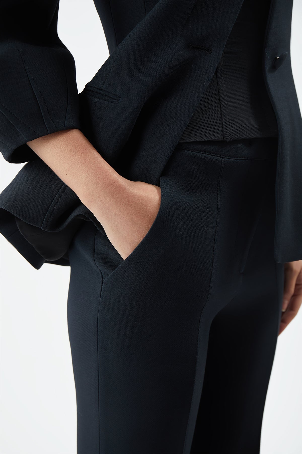 Ennio Pant in Silk Wool - 5