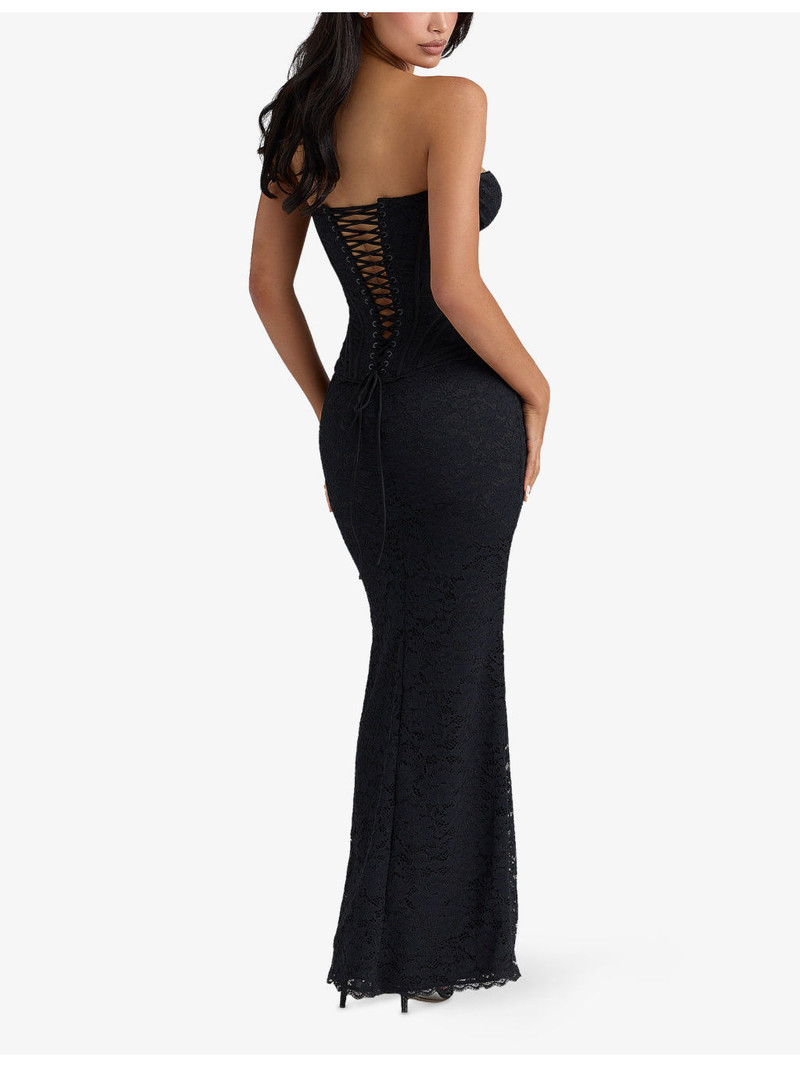 Solaine Corset Lace Maxi Dress 3