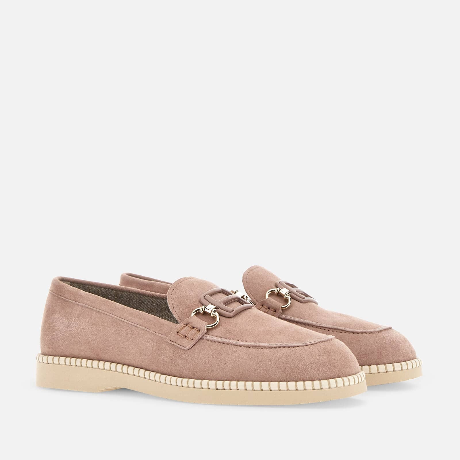 Deconstructed Loafers Hogan H642 Pink - 2