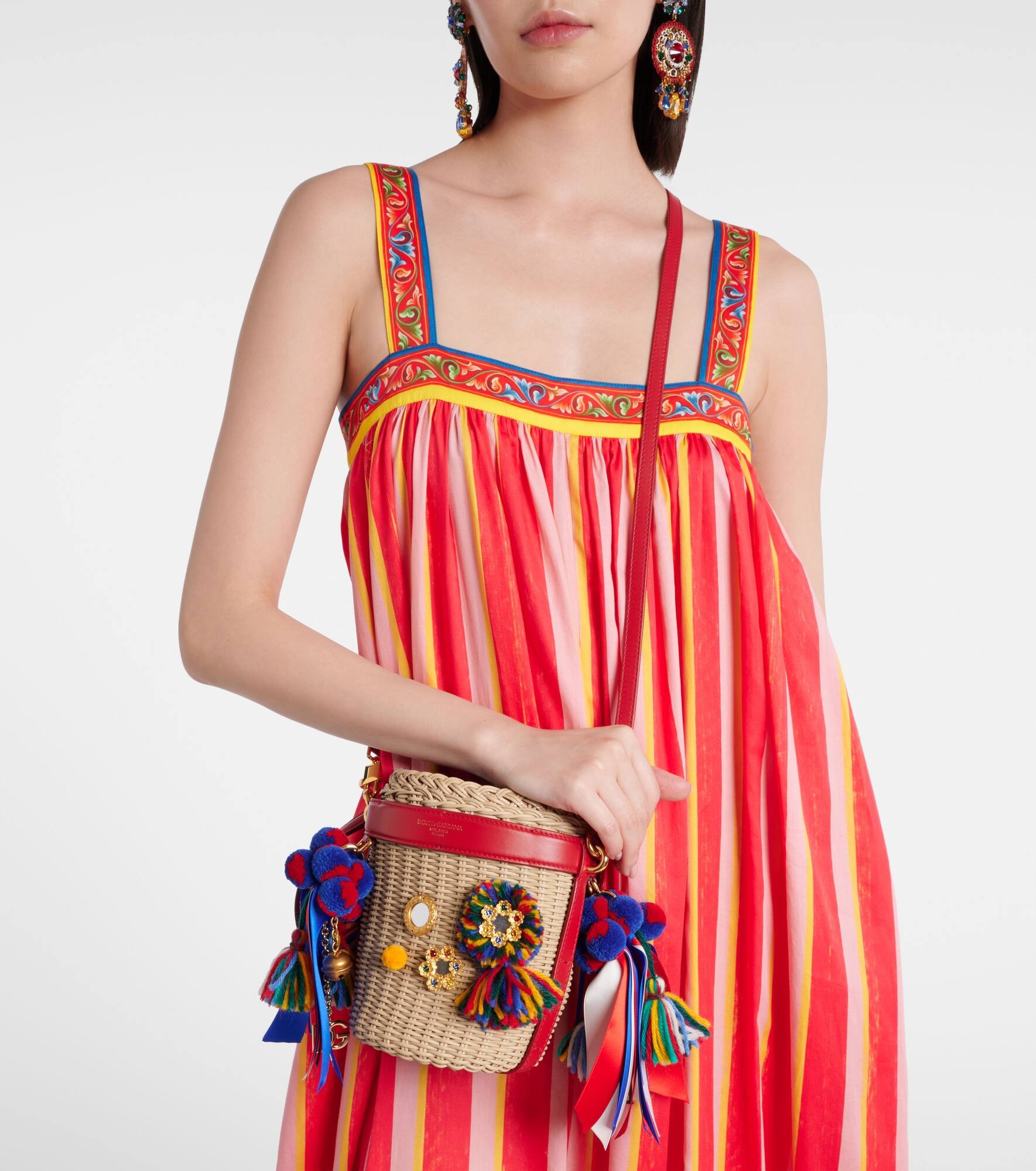 Taormina Carla Medium bucket bag - 7
