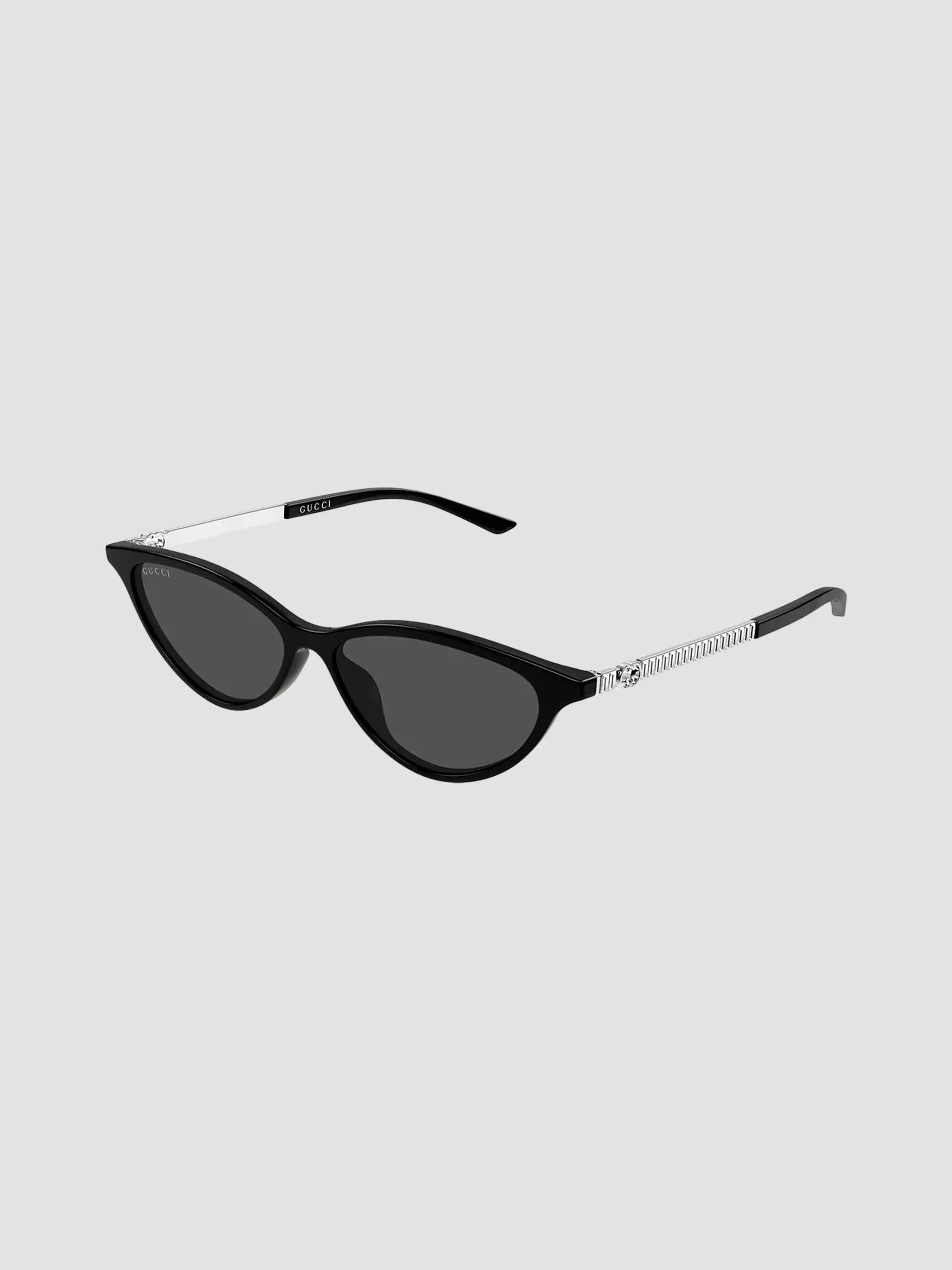 Women's Interlocking G GG2211S Bella Cat-Eye Sunglasses - Black - 1