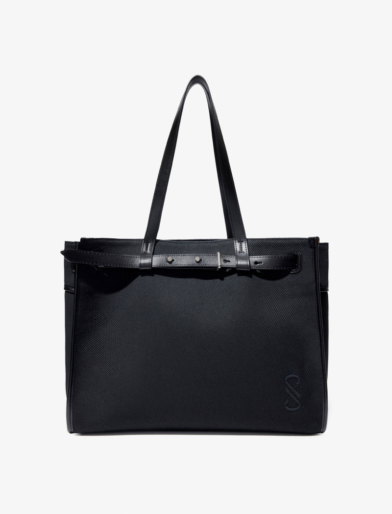 Belted Tote in Canvas 1
