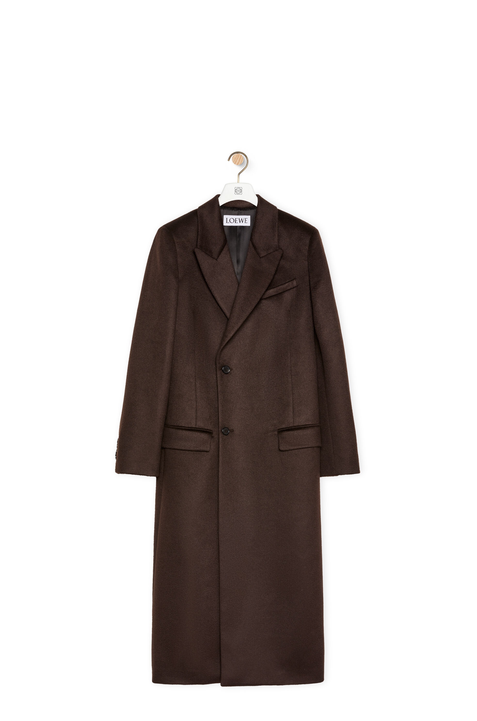 Tailored coat in cashmere - 1