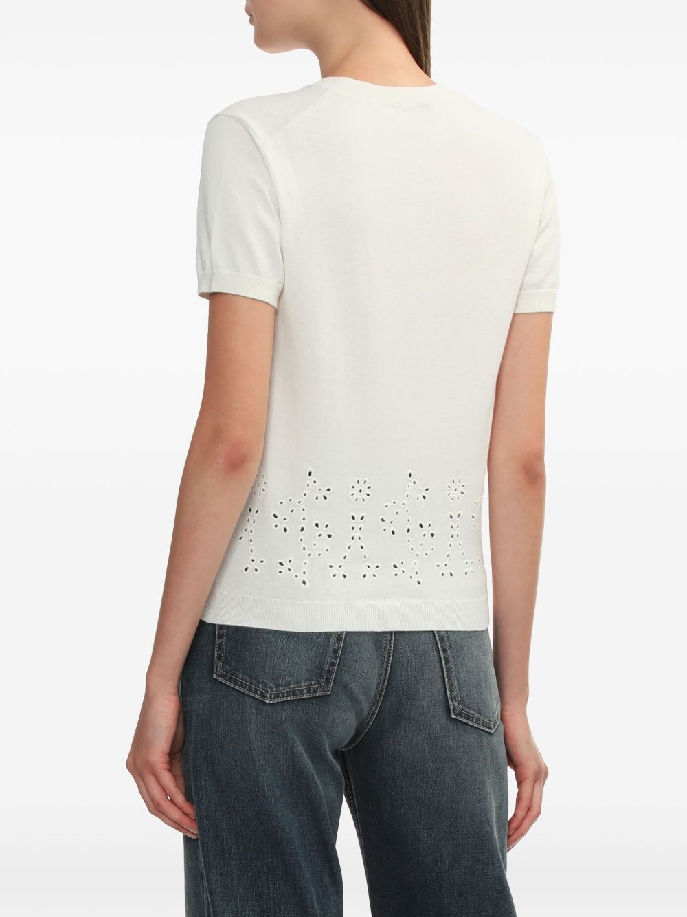 embroidered T-shirt - 4