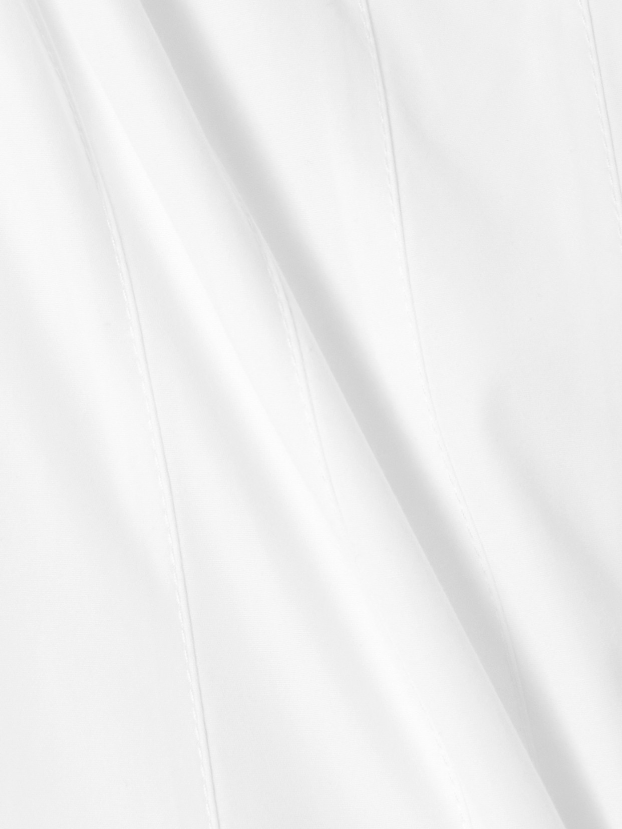 Agave Pleated Paneled Cotton-poplin Midi Dress - 4
