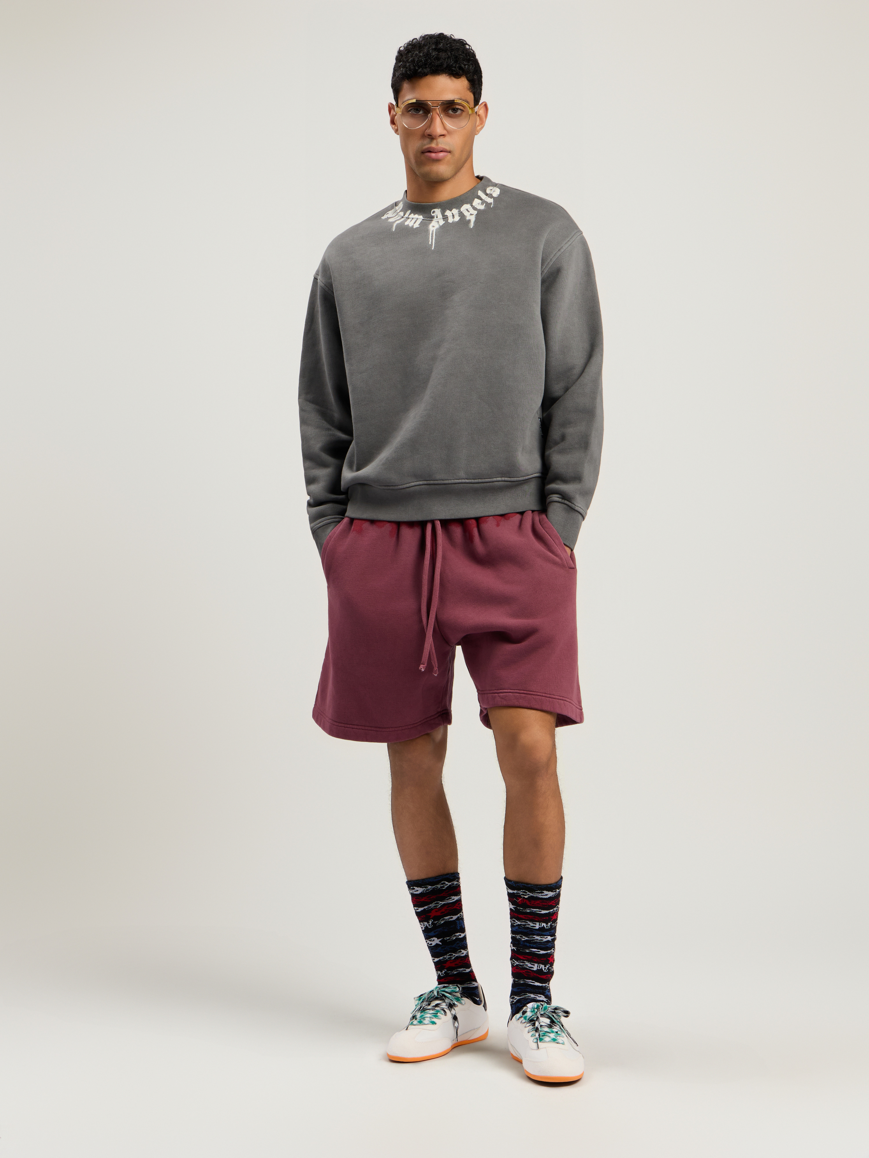 Neck Logo Regular Crewneck Sweatshirt - 2