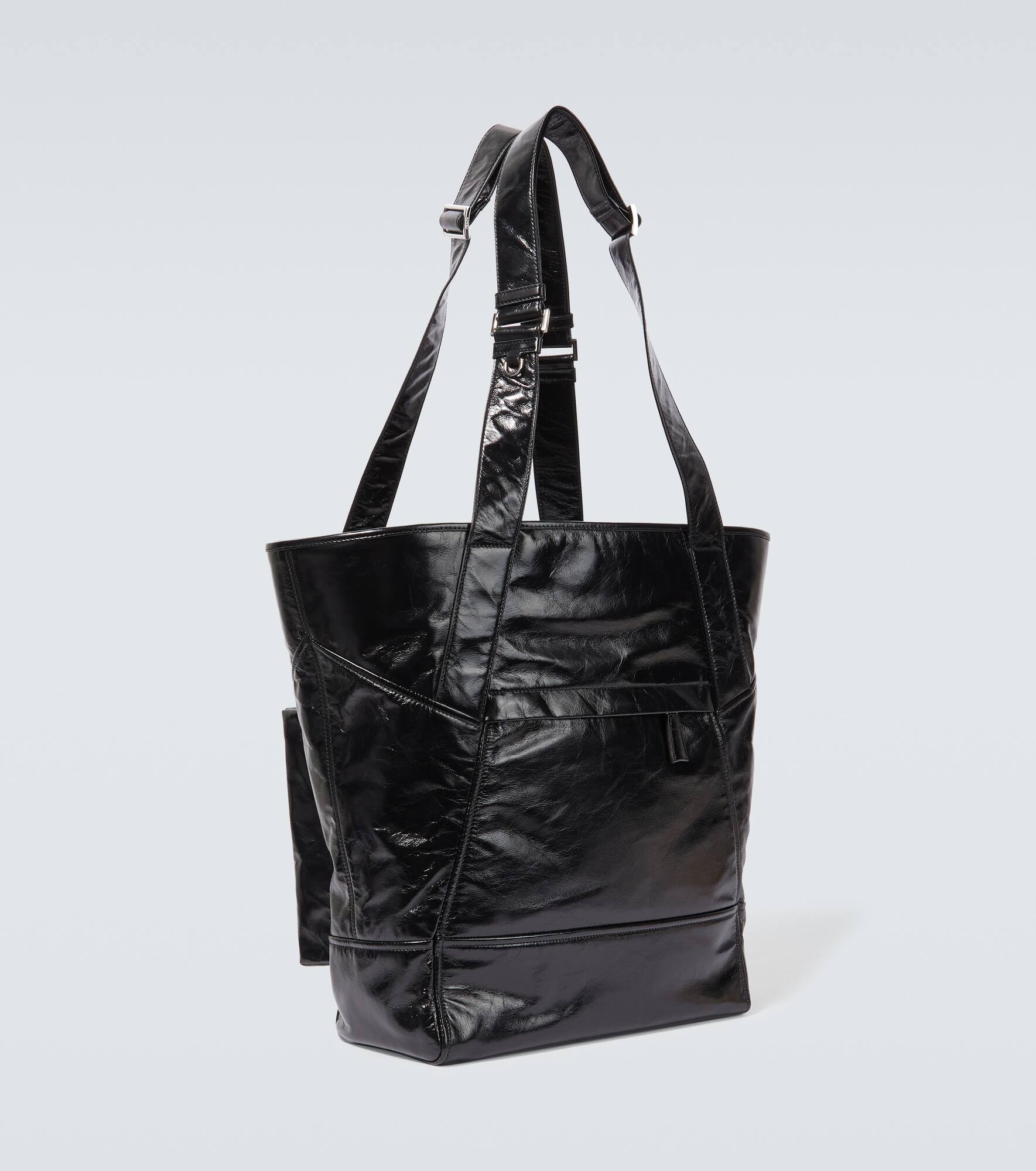 Leather tote bag - 5