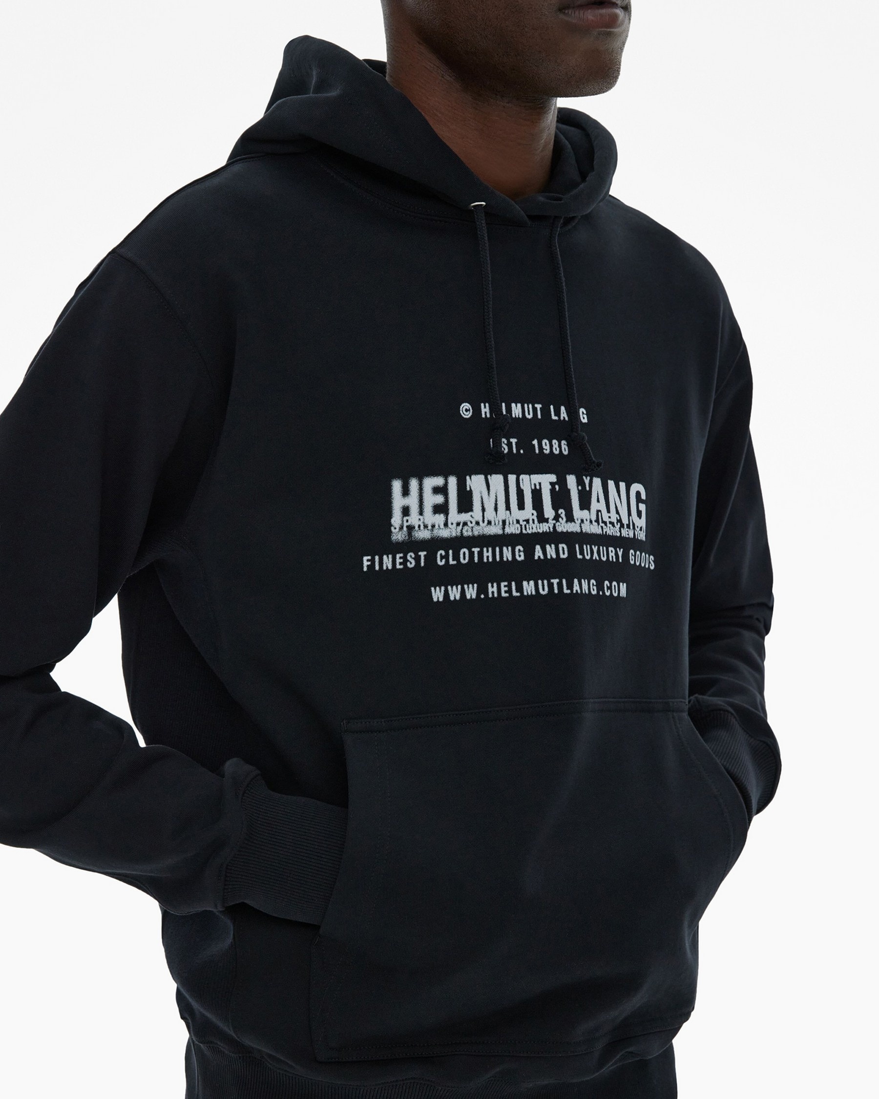 SPRAY LOGO HOODIE - 6