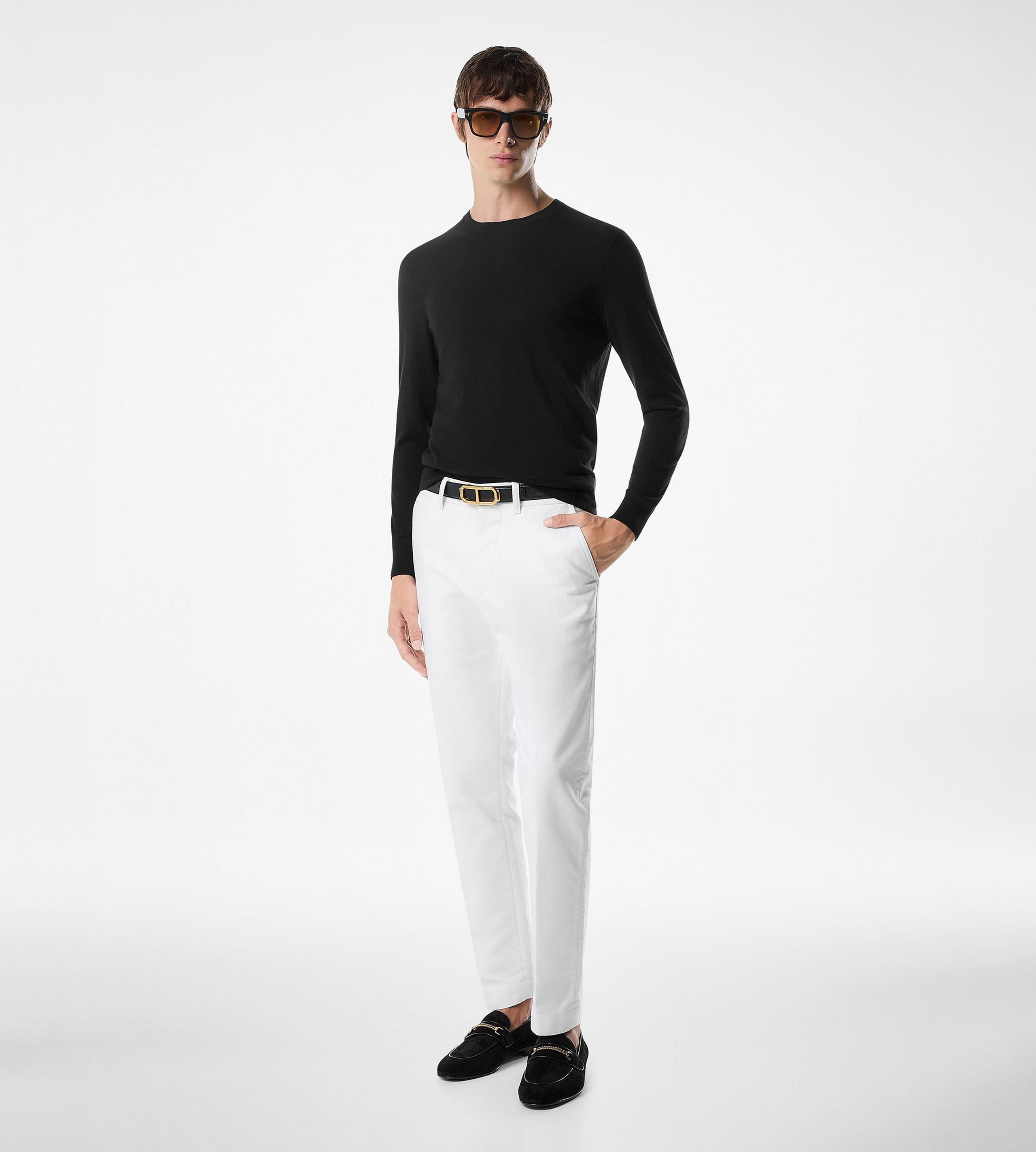 SUEDE LIAM CHAIN LOAFER - 5
