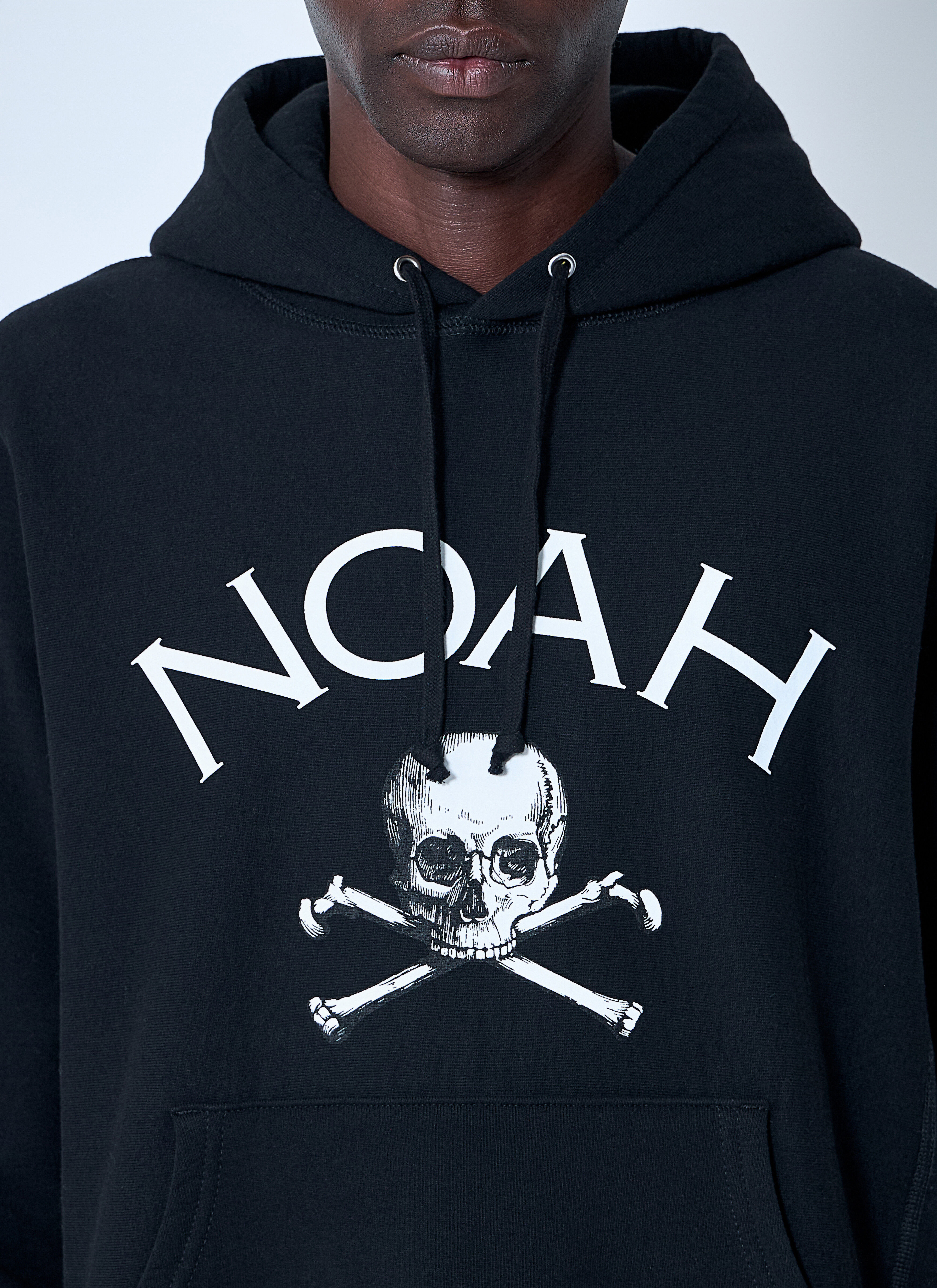 Logo Motif Hooded Sweatshirt - 5