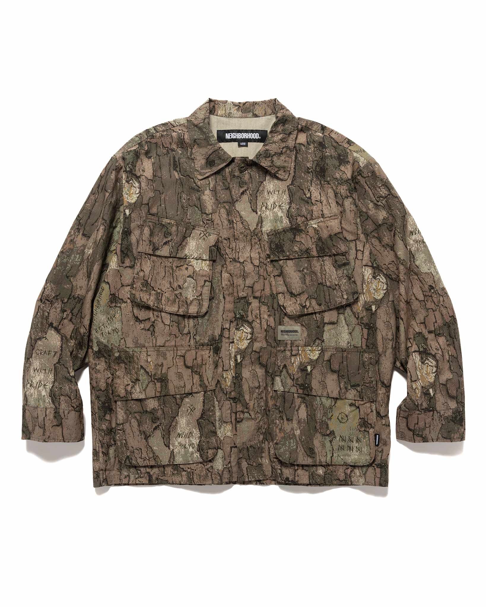 Camouflage Fatigue Jacket Camouflage - 1