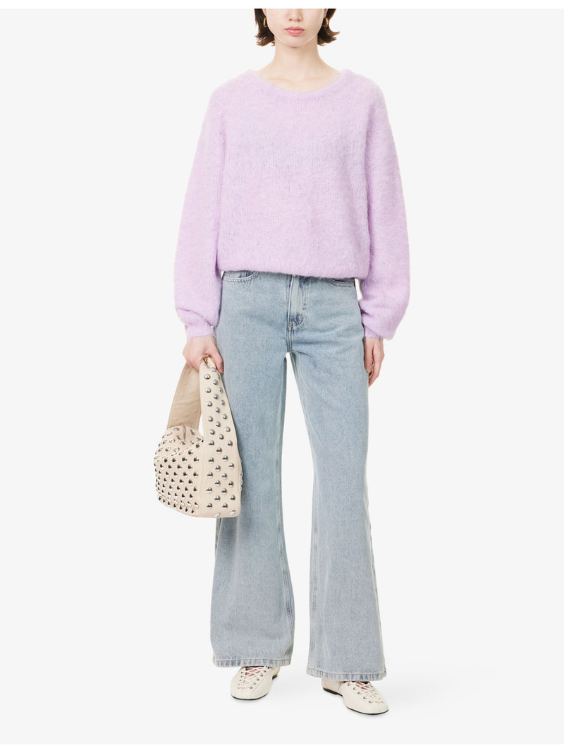 American Vintage Niby Boxy-Fit Alpaca-Blend Jumper outlook