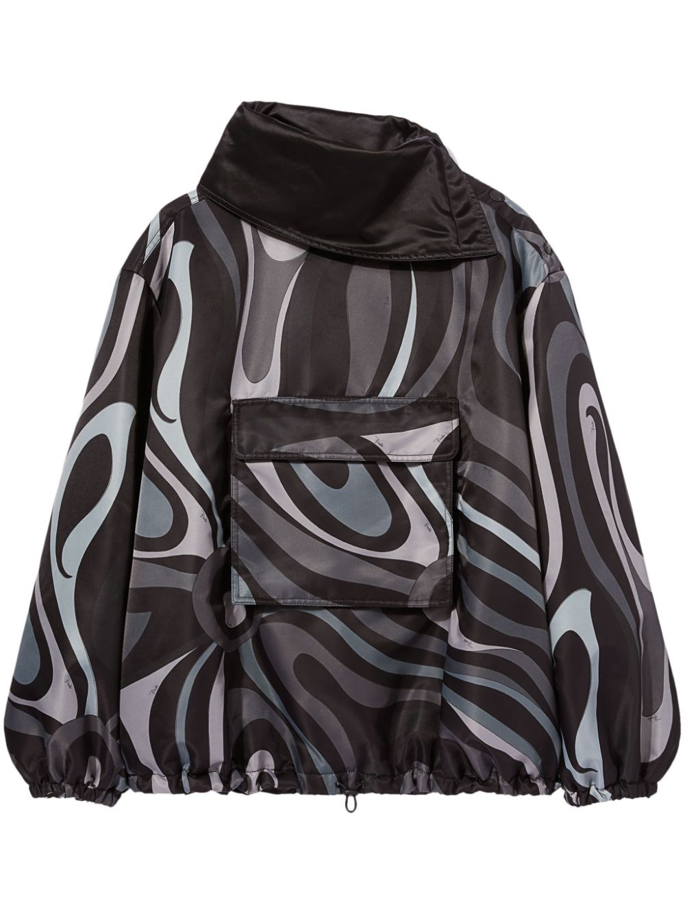 Marmo-print windbreaker - 1