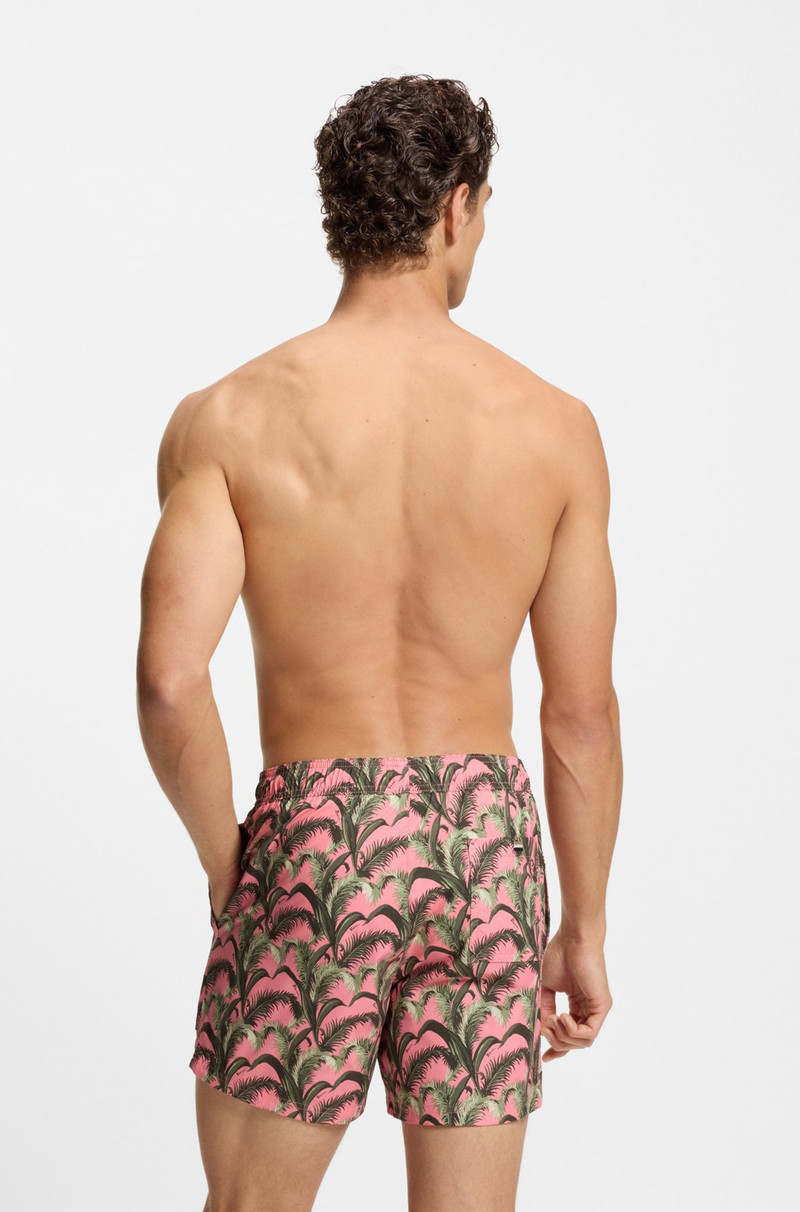 BOSS SWIM SHORTS WITH ALL-OVER PRINT outlook