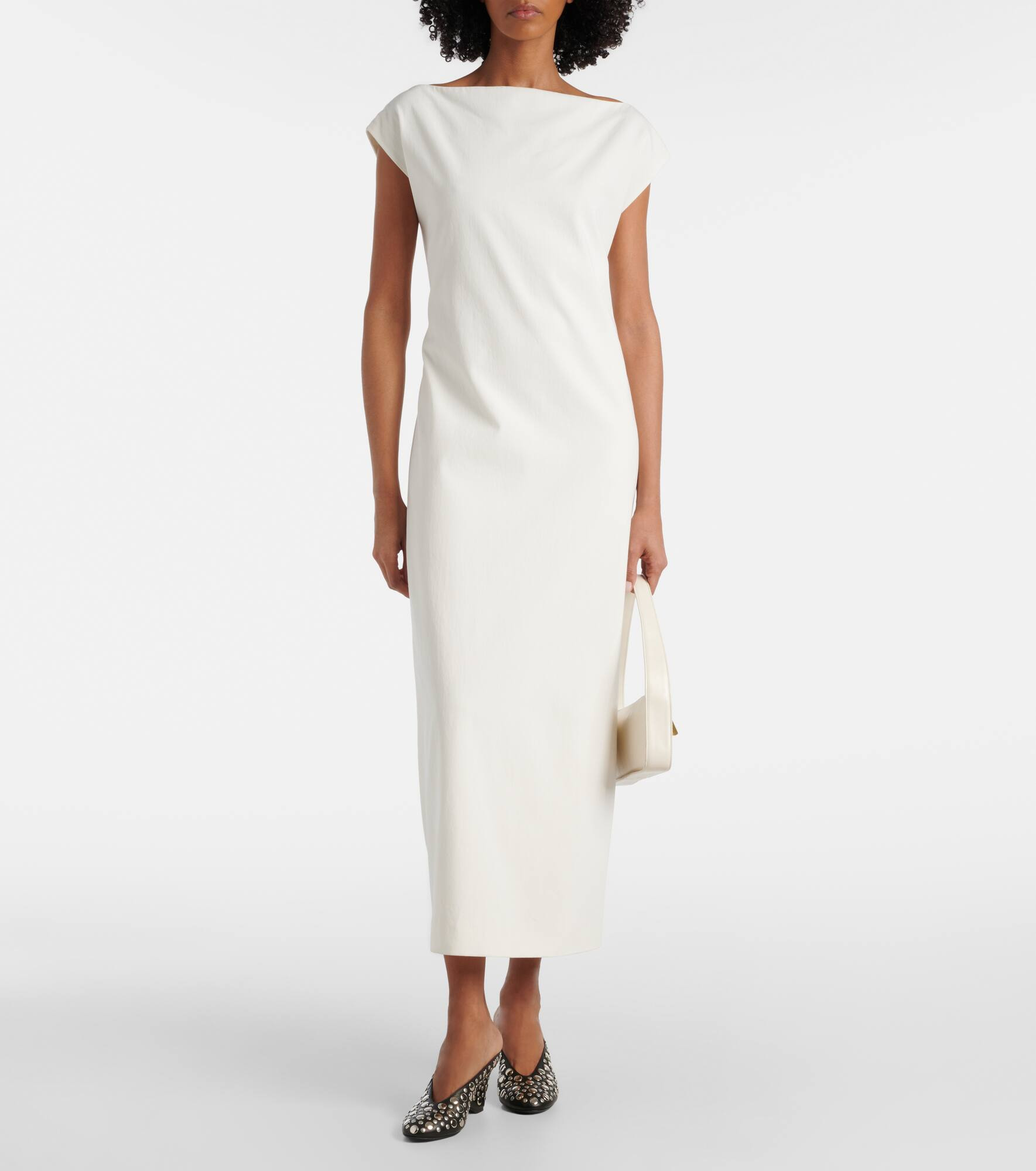 Ayame open-back cotton maxi dress - 2