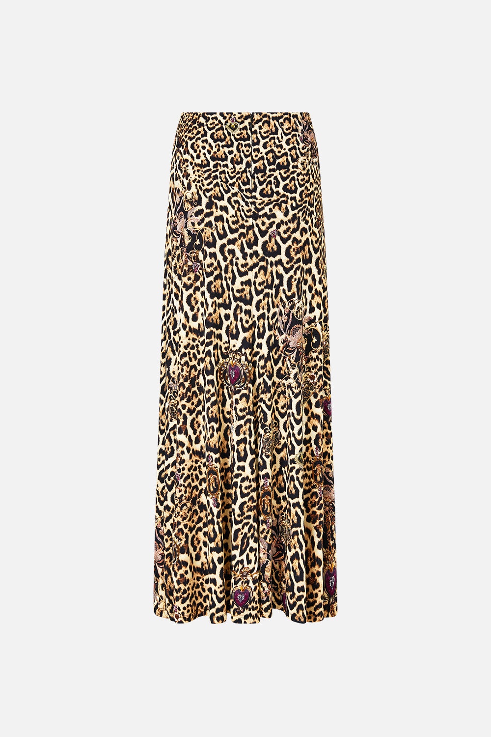 FLARED HEM JERSEY SKIRT - 7