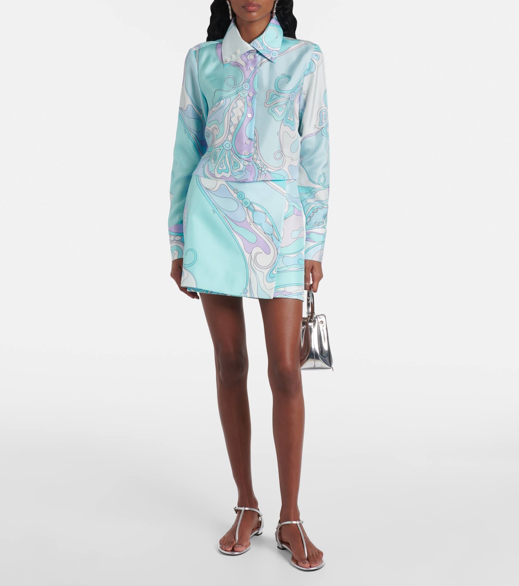 Orchidee silk shirt - 2