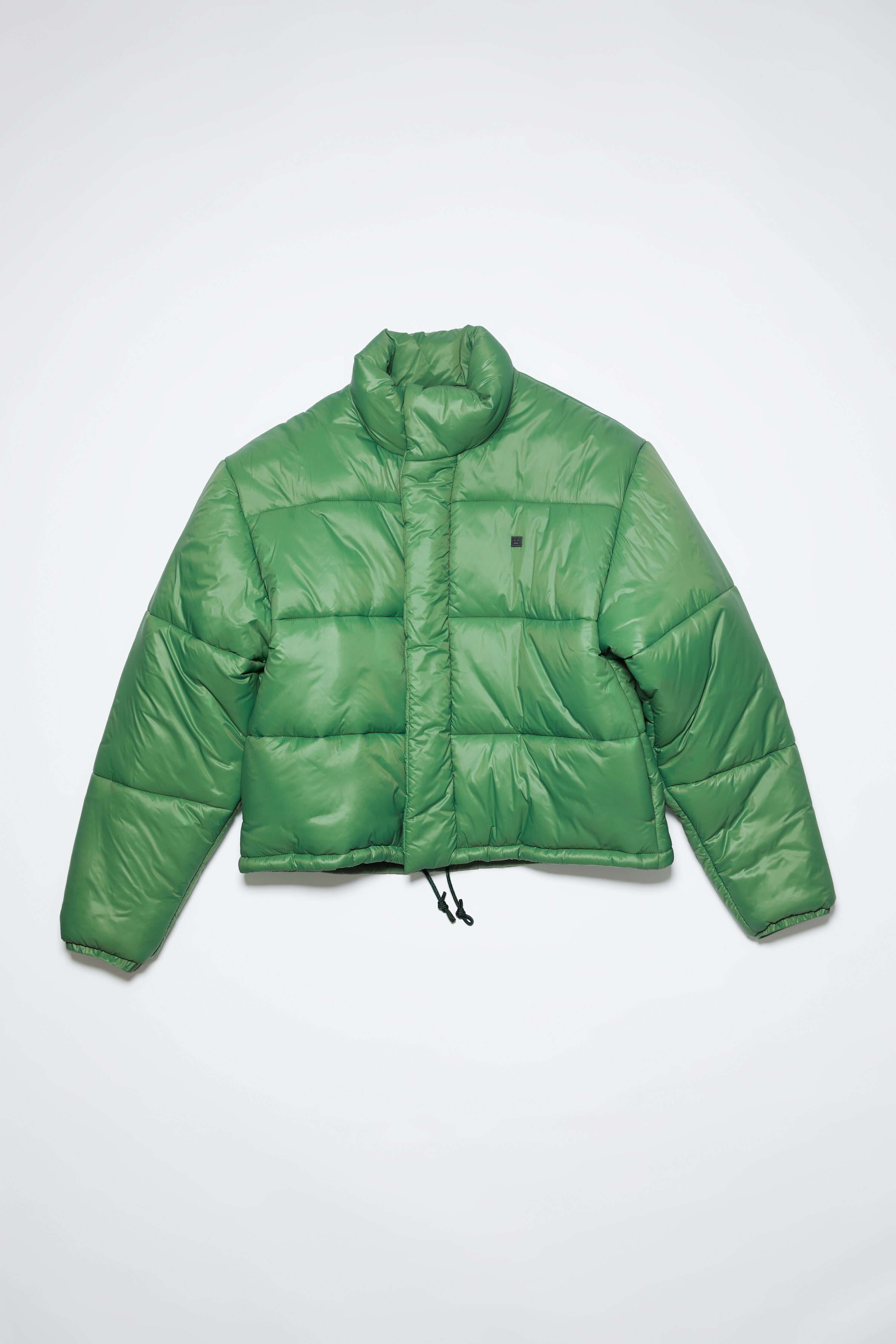 Puffer face logo jacket - Dusty green - 7