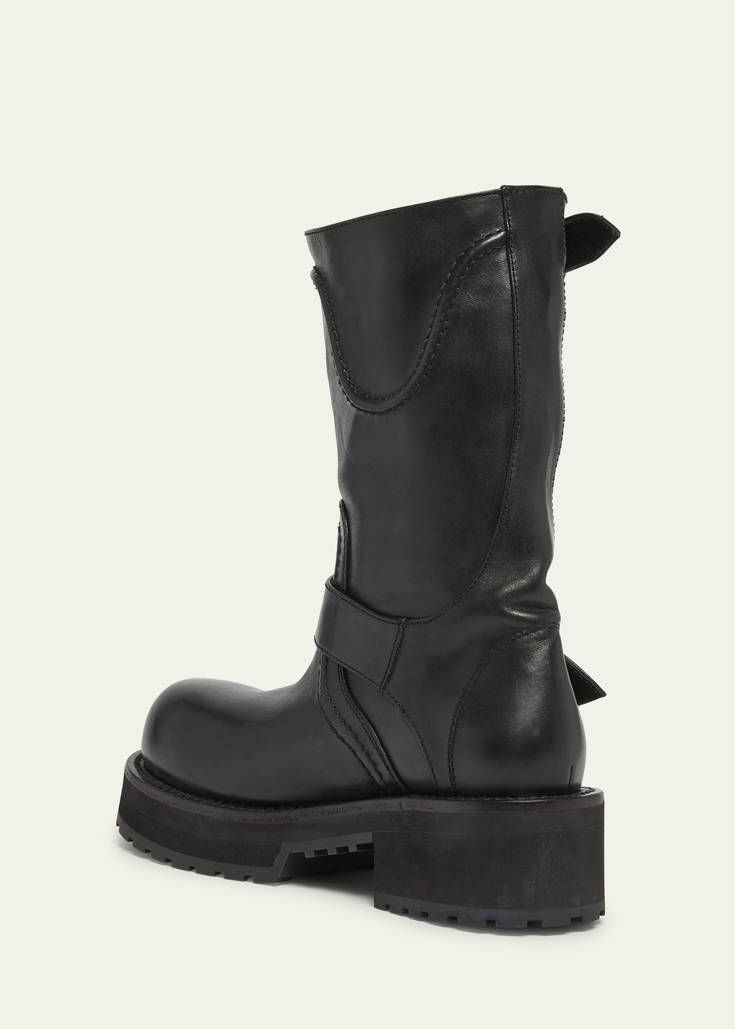 Men's Venom Leather Combat Boots - 2