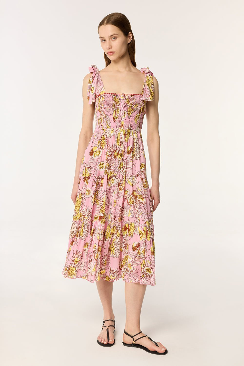 Long Dress Triny - Pink Karibia - 1