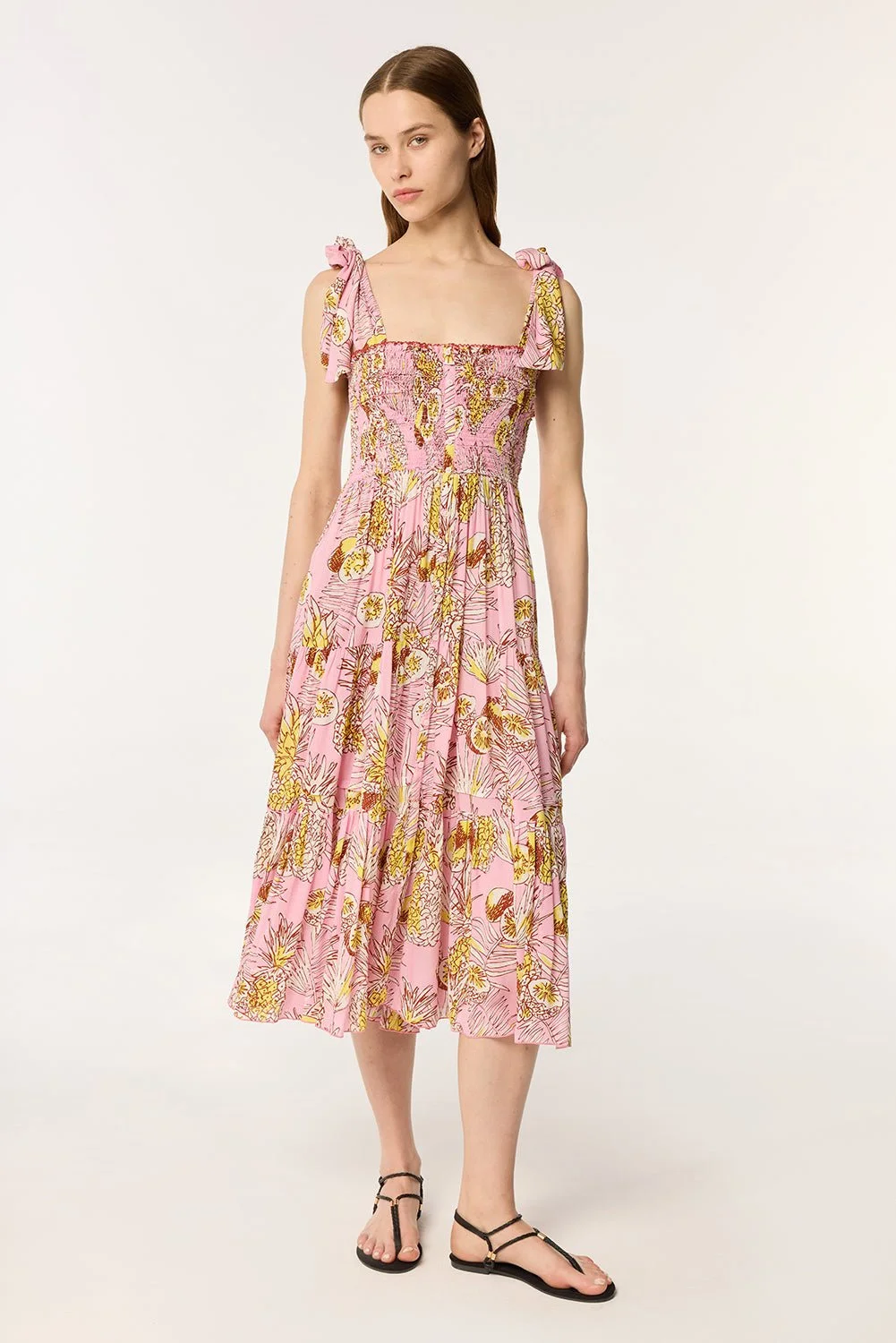 Long Dress Triny - Pink Karibia - 1