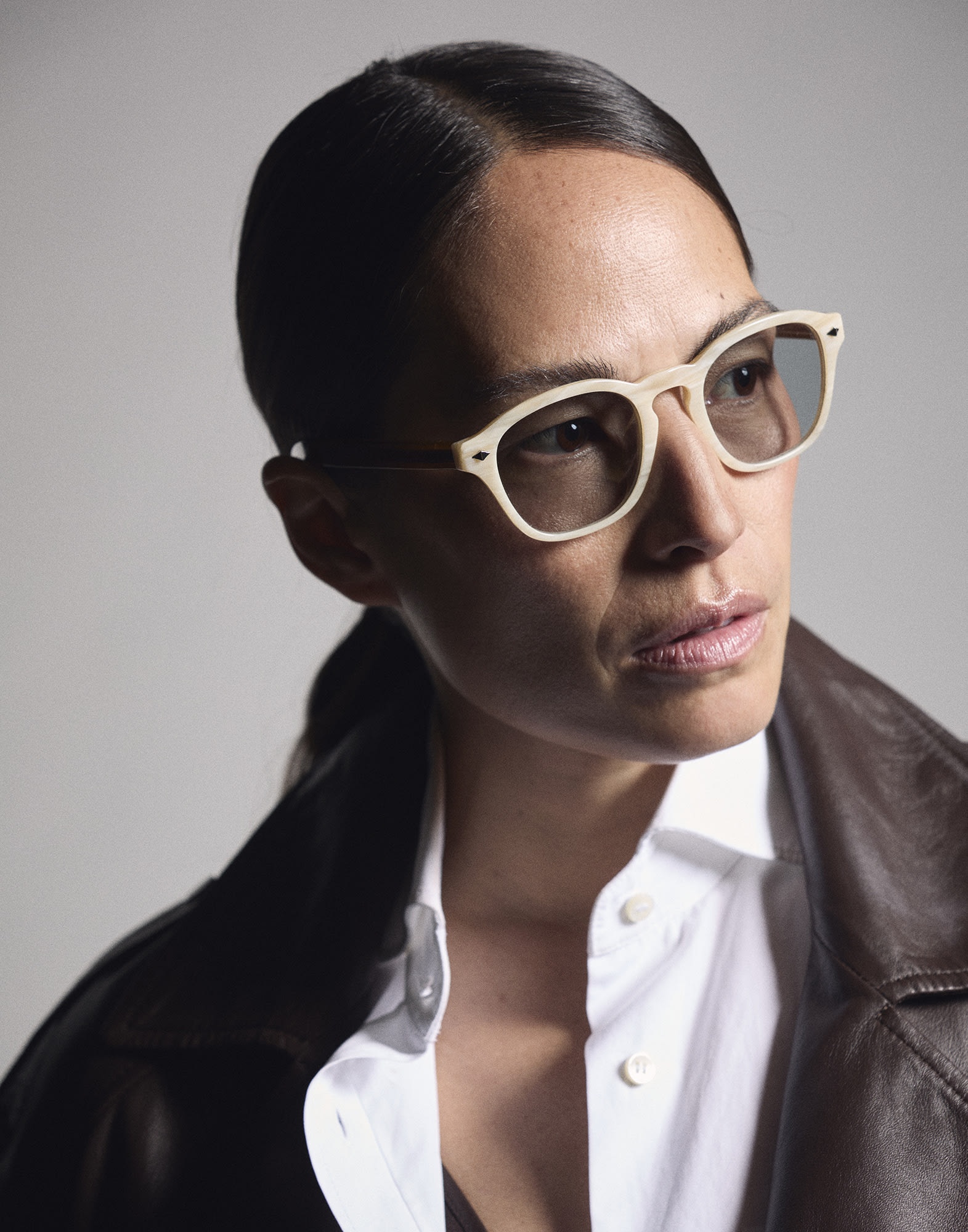 Intarsia Rays acetate sunglasses - 4