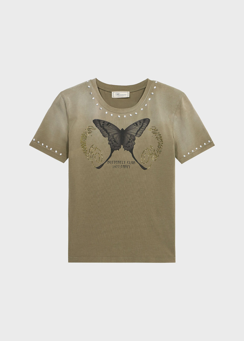 PRINTED JERSEY T-SHIRT WITH EMBROIDERY 1