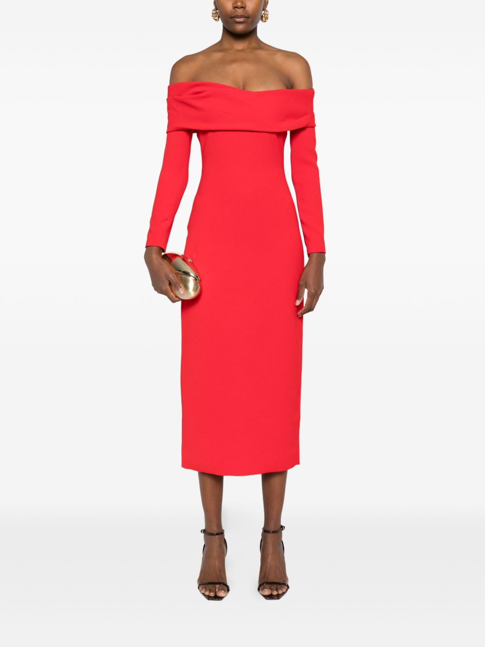 Yuni off-shoulder midi dress - 2