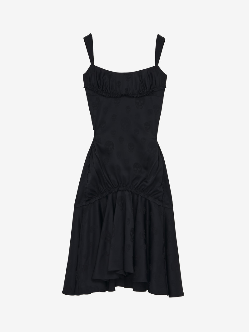 Skull Jacquard Midi Dress 1