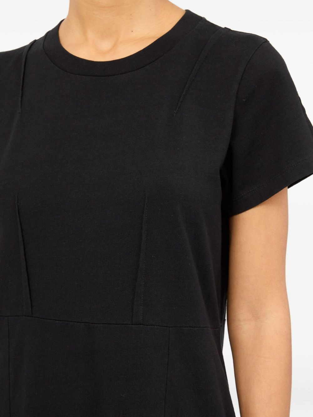 short-sleeve midi dress - 5