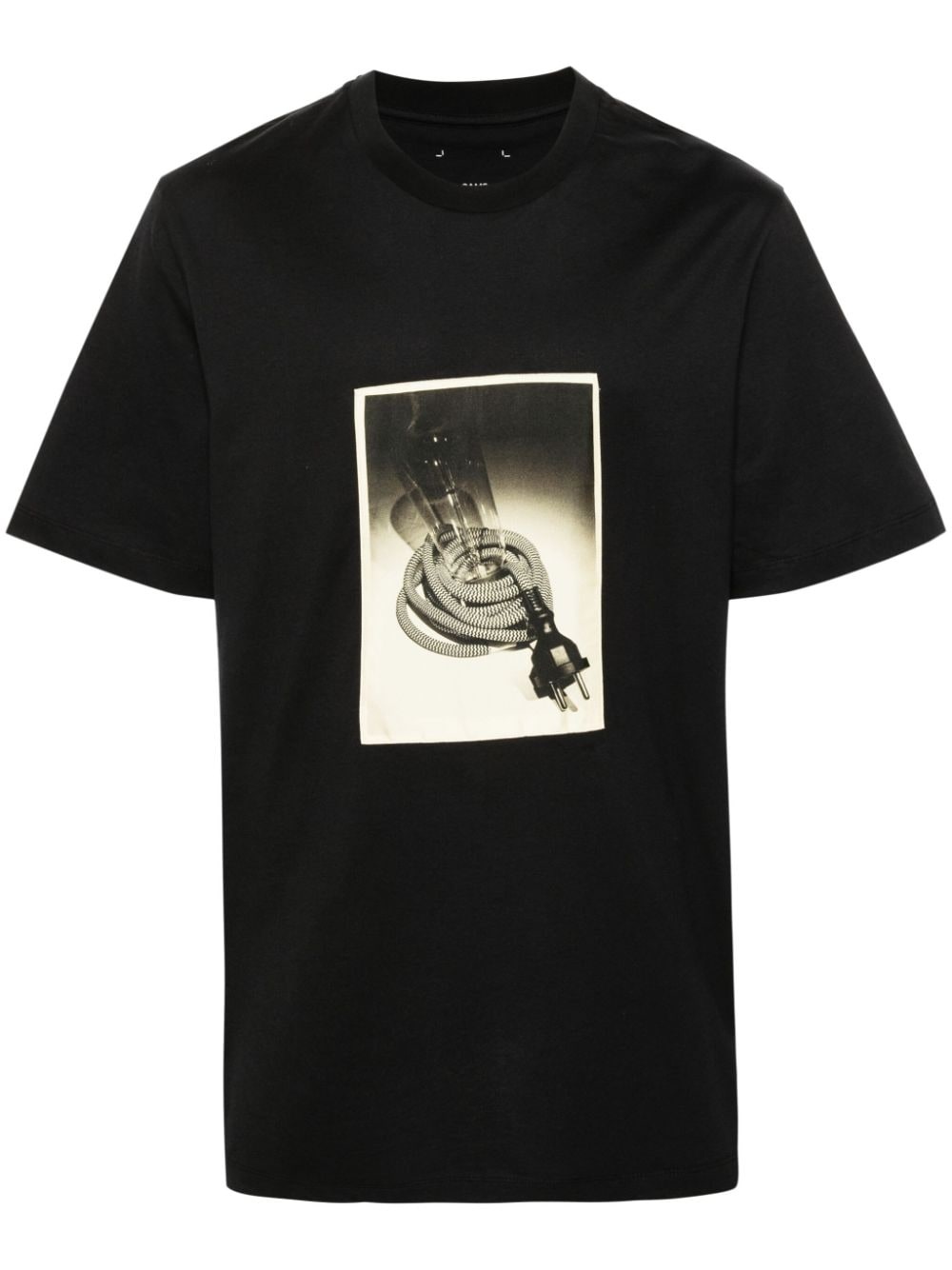 photograph-print cotton T-shirt - 1