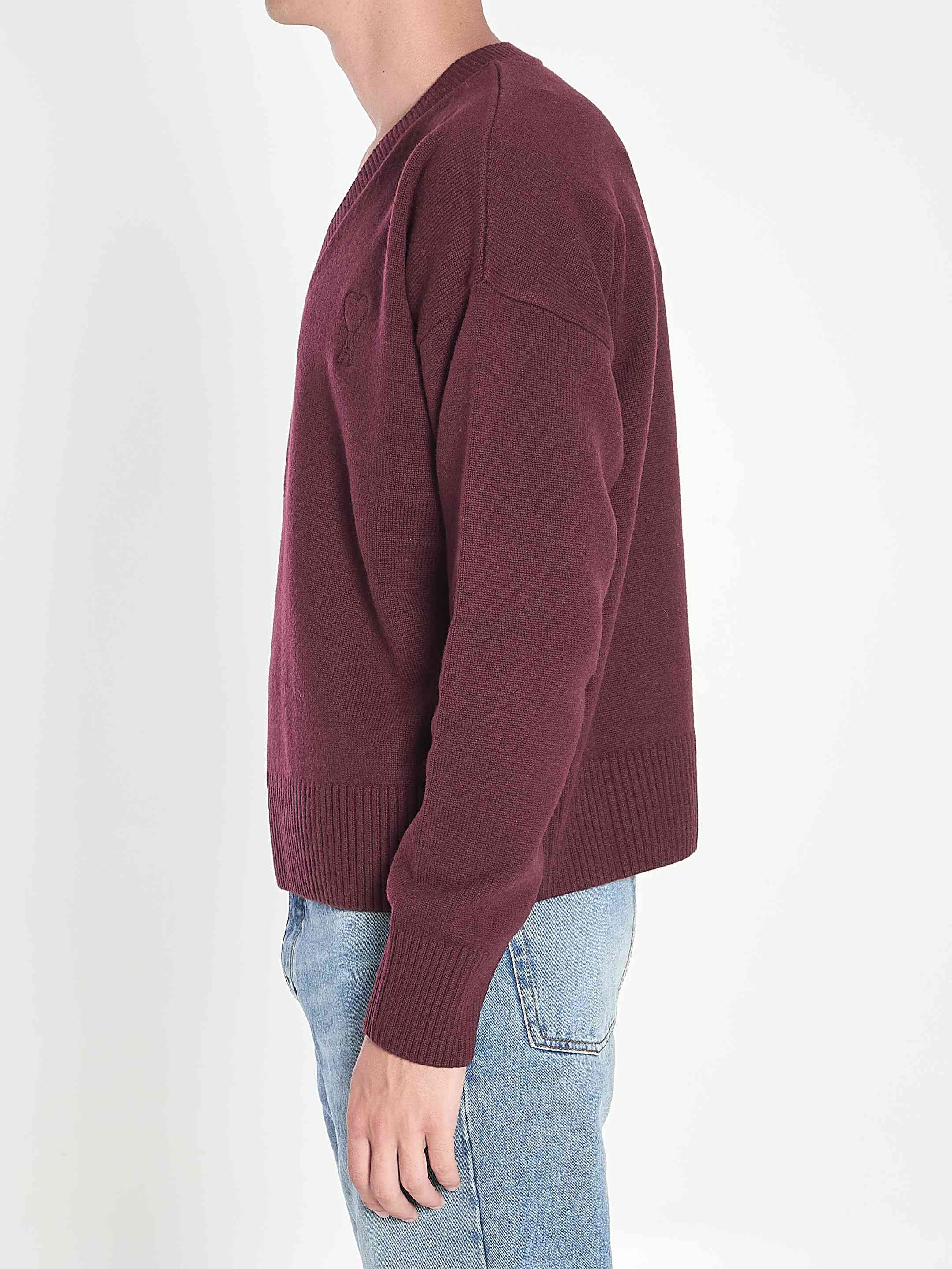 Ami Paris Men Ami De Coeur Pullover - 3